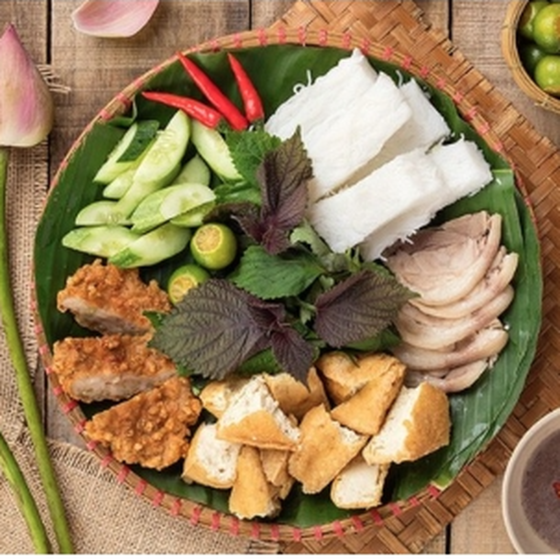 Hình ảnh Bún Đậu Mắm Tôm Mẹt Quán 2 Anh Em - Âu Cơ