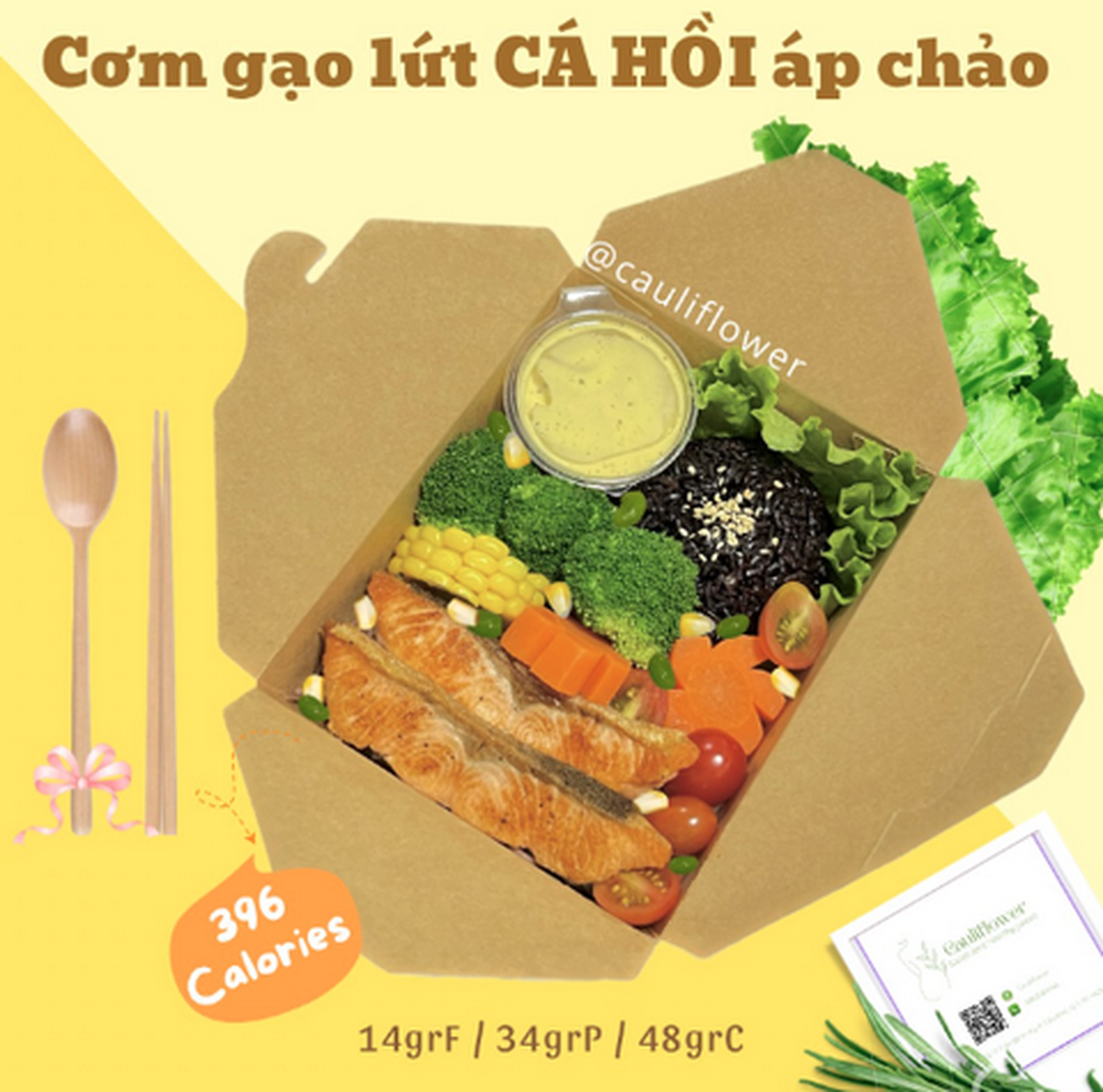 Hình ảnh  Cauliflower - Salad & Healthy Food - Trần Hưng Đạo