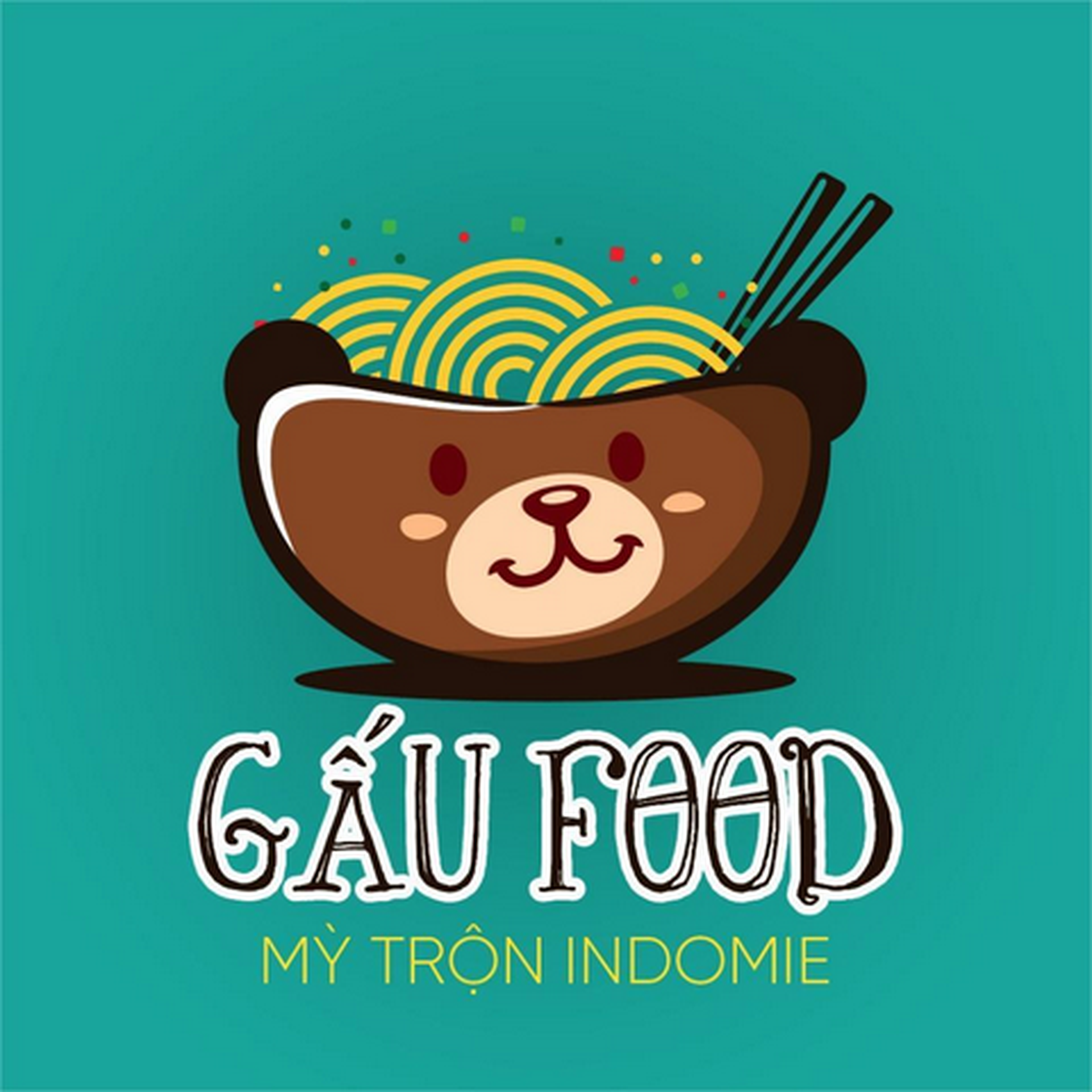 Hình ảnh Gấu Food - Mì Trộn Indomie - Nơ Trang Long