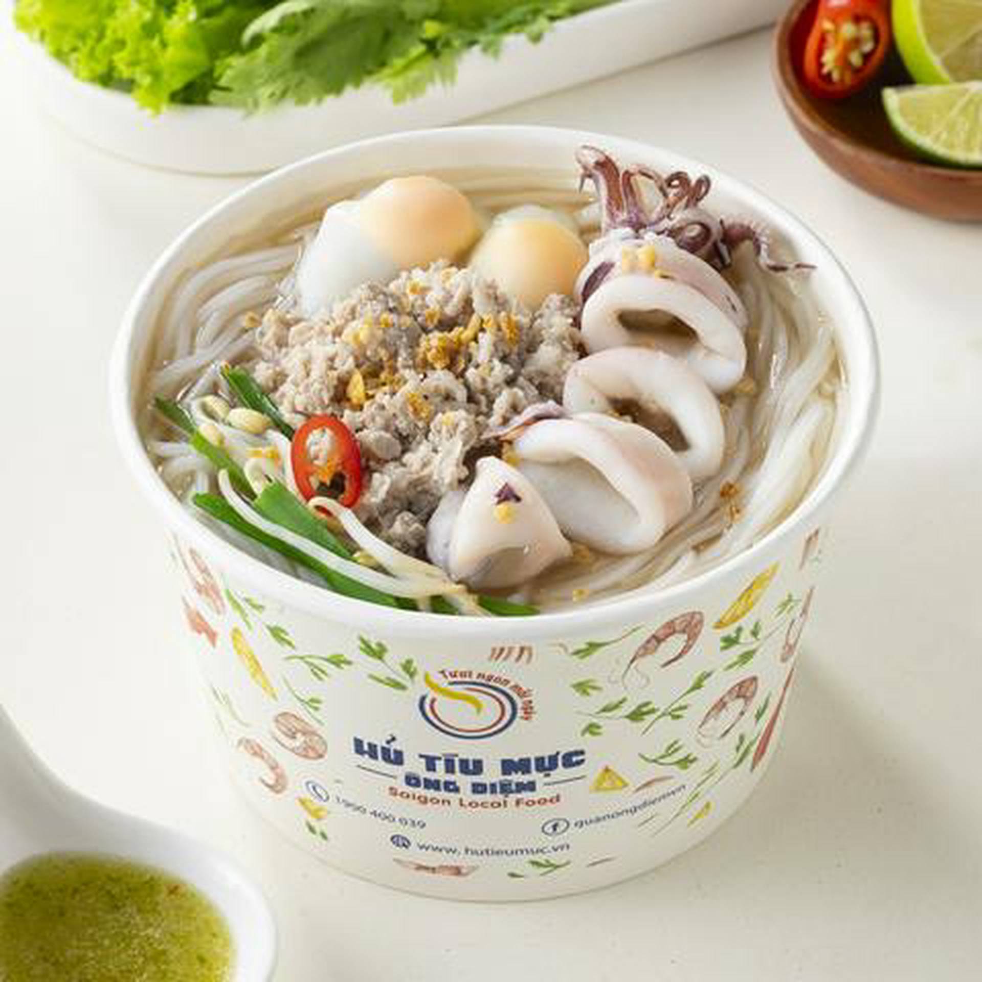 Hình ảnh Quán Ông Diệm - Hủ Tiếu Mì Mực & Mì Sủi Cảo - Ngô Tất Tố