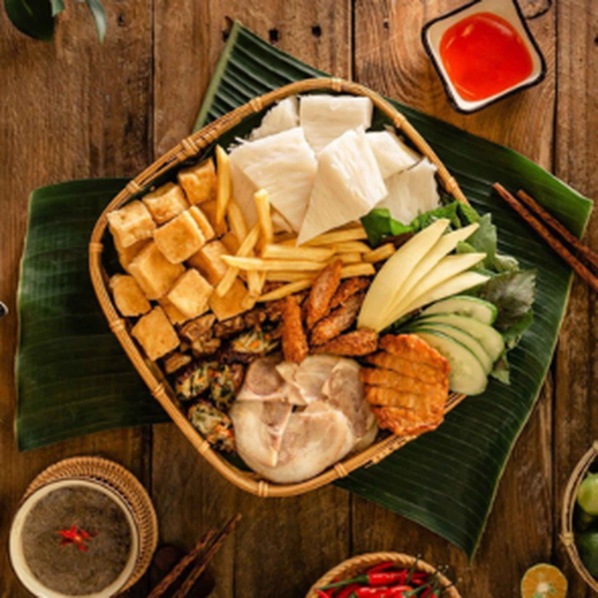 Hình ảnh Bún Đậu Mắm Tôm Xoài - Trần Quang Khải