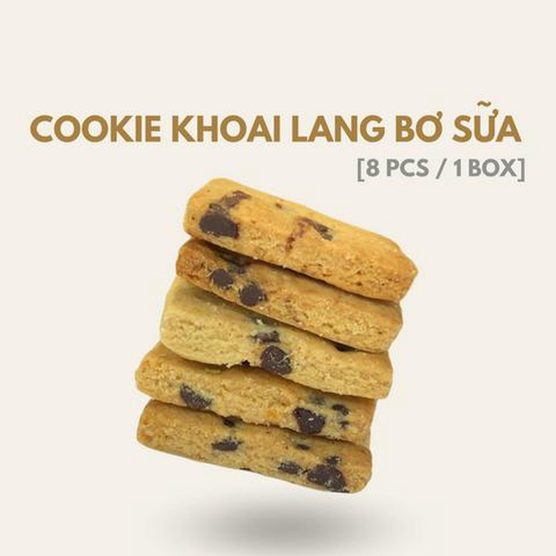 Hình ảnh Cookie Khoai Lang Bơ Sữa (8pcs)
