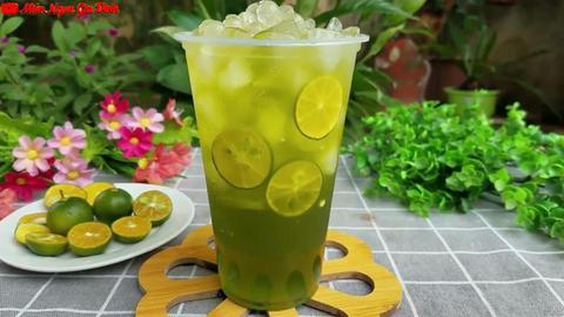 Hình ảnh trà tăc thái xanh size lớn
