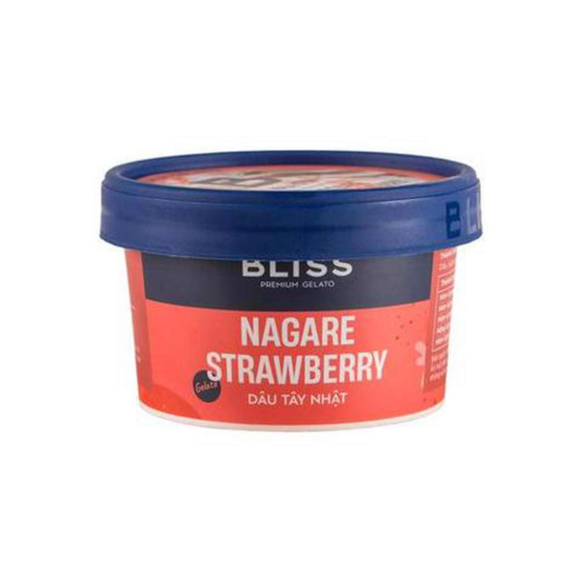 Hình ảnh Kem Dâu Tây Nhật 80ml Bliss Premium Gelato