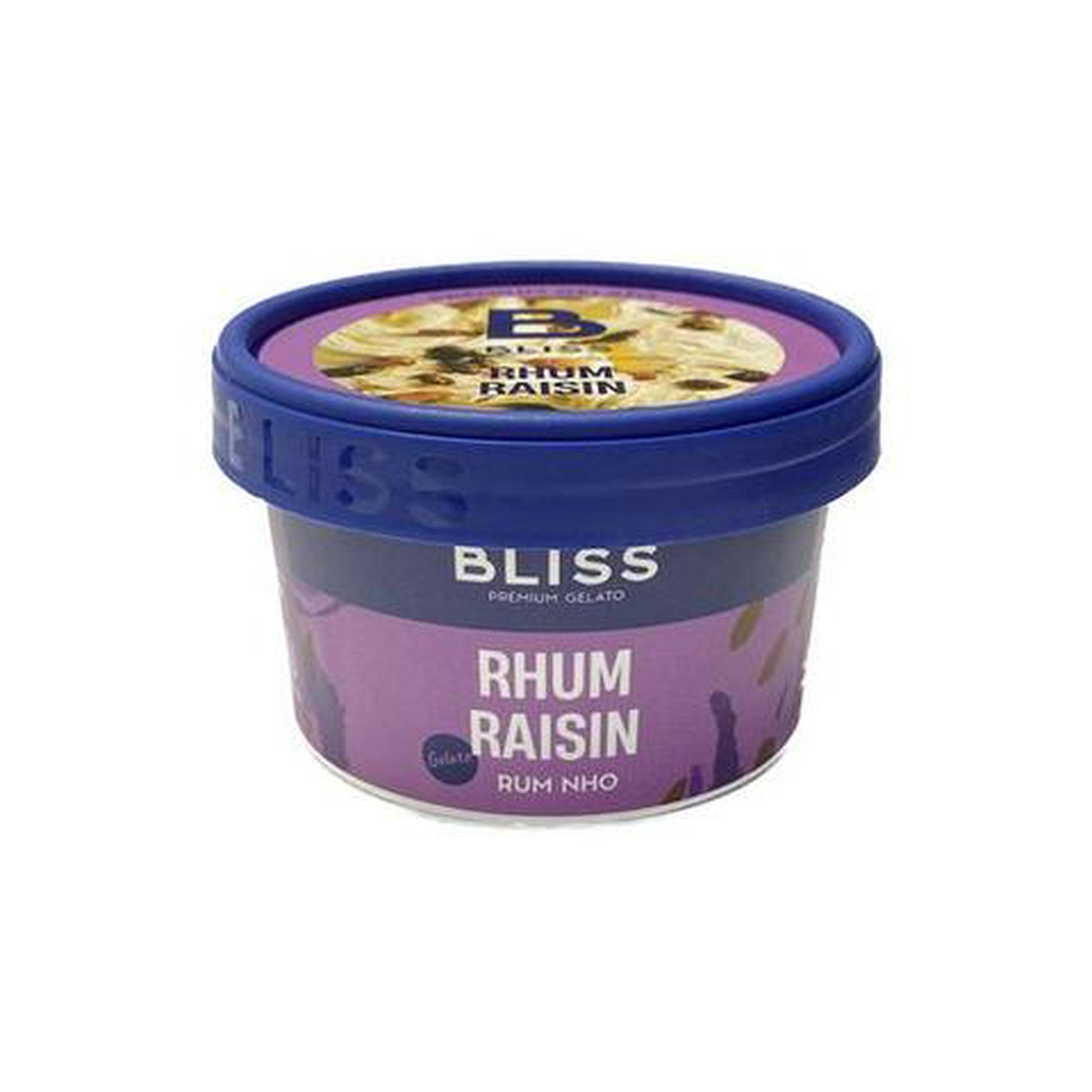 Hình ảnh Kem Rum Nho 80ml Bliss Premium Gelato