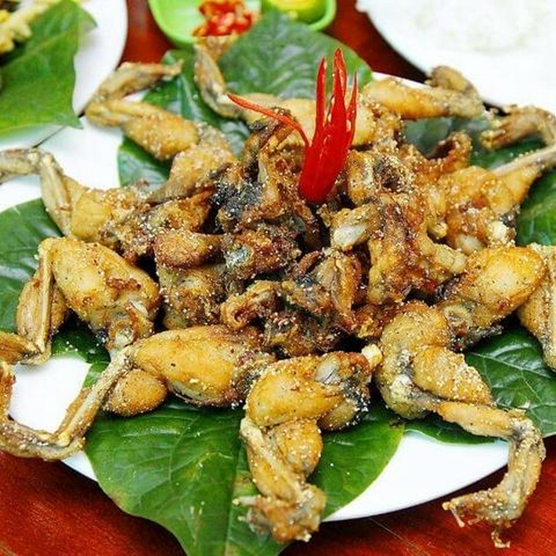 Hình ảnh Ếch rang muối