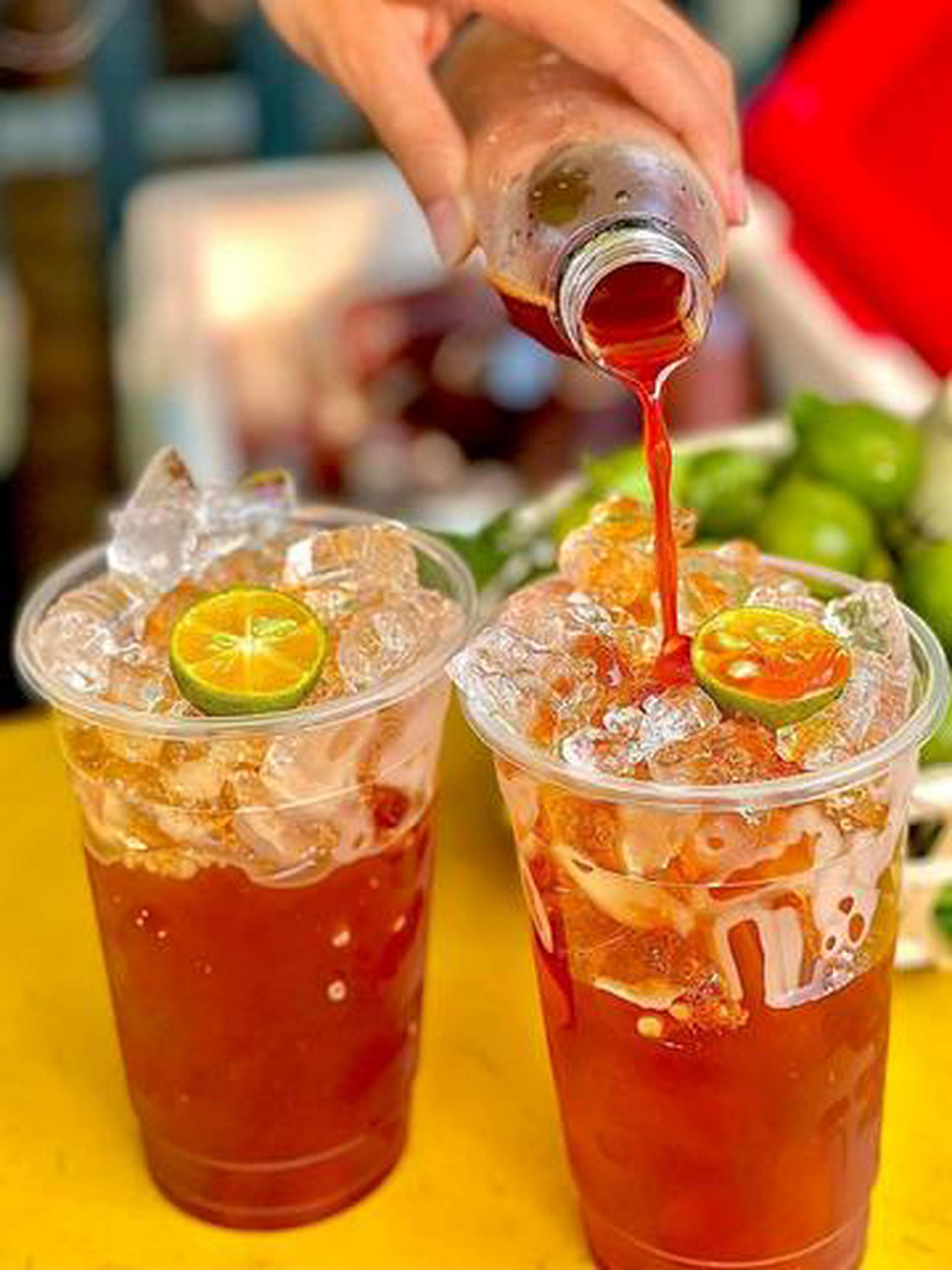 Hình ảnh Trà tắc mật ong