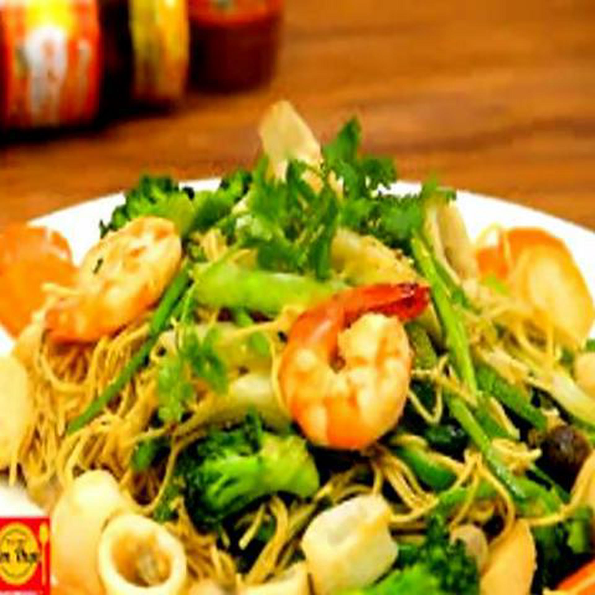 Hình ảnh Mì xào hải sản
