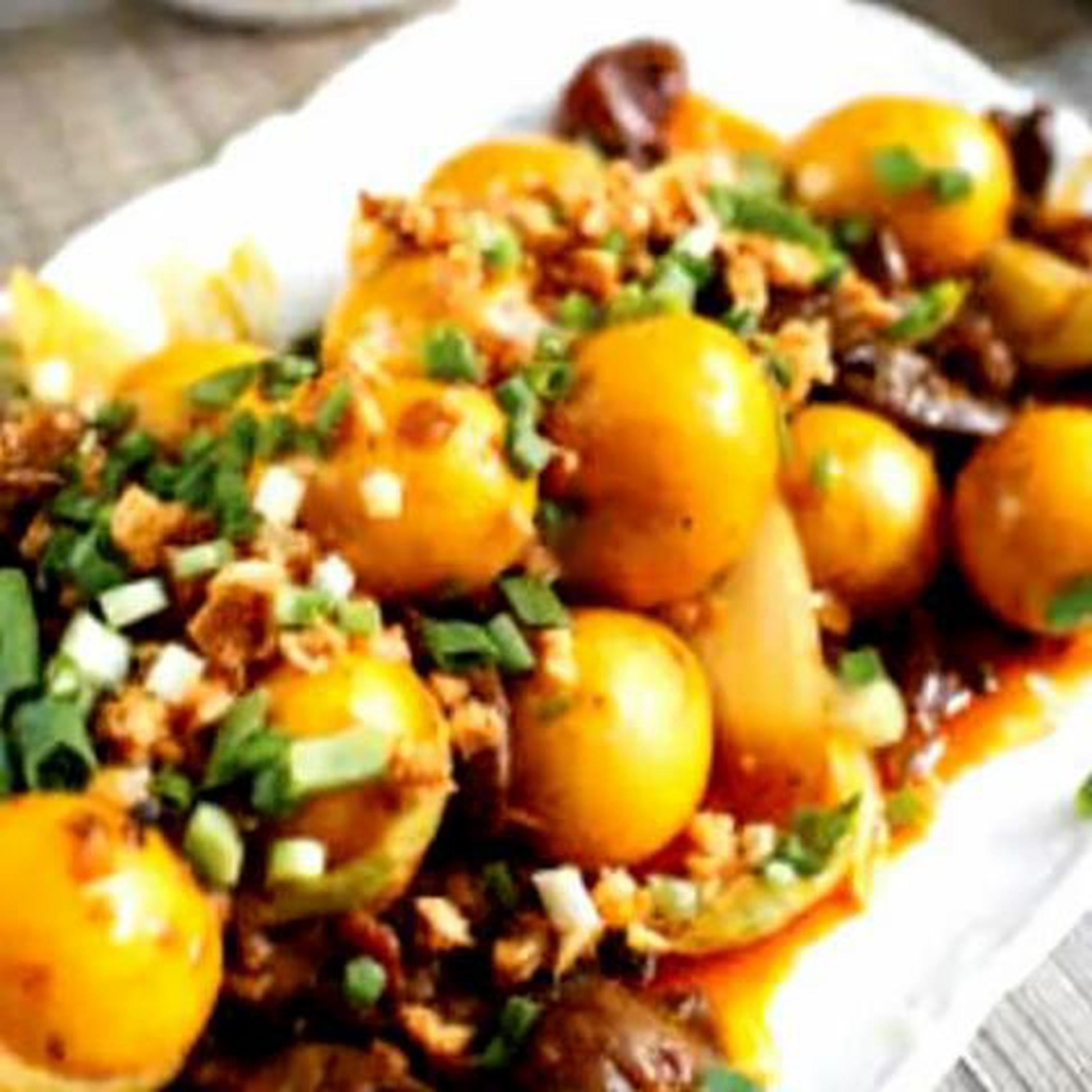 Hình ảnh Trứng non cháy tỏi