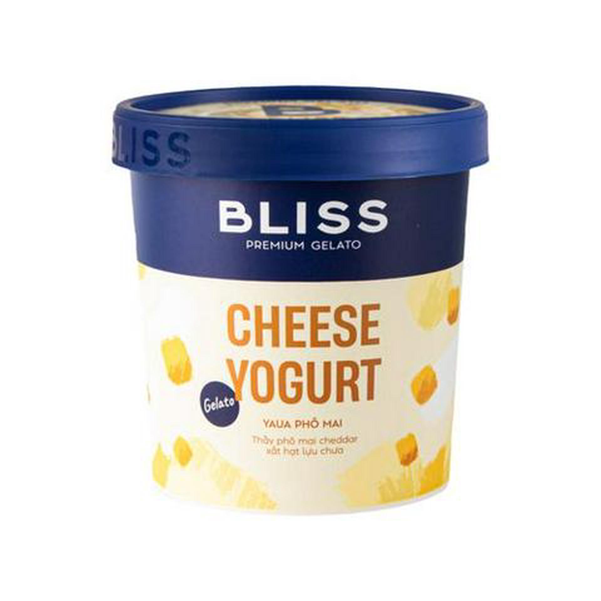 Hình ảnh Kem Yaua Phô Mai 473ml Bliss Premium Gelato