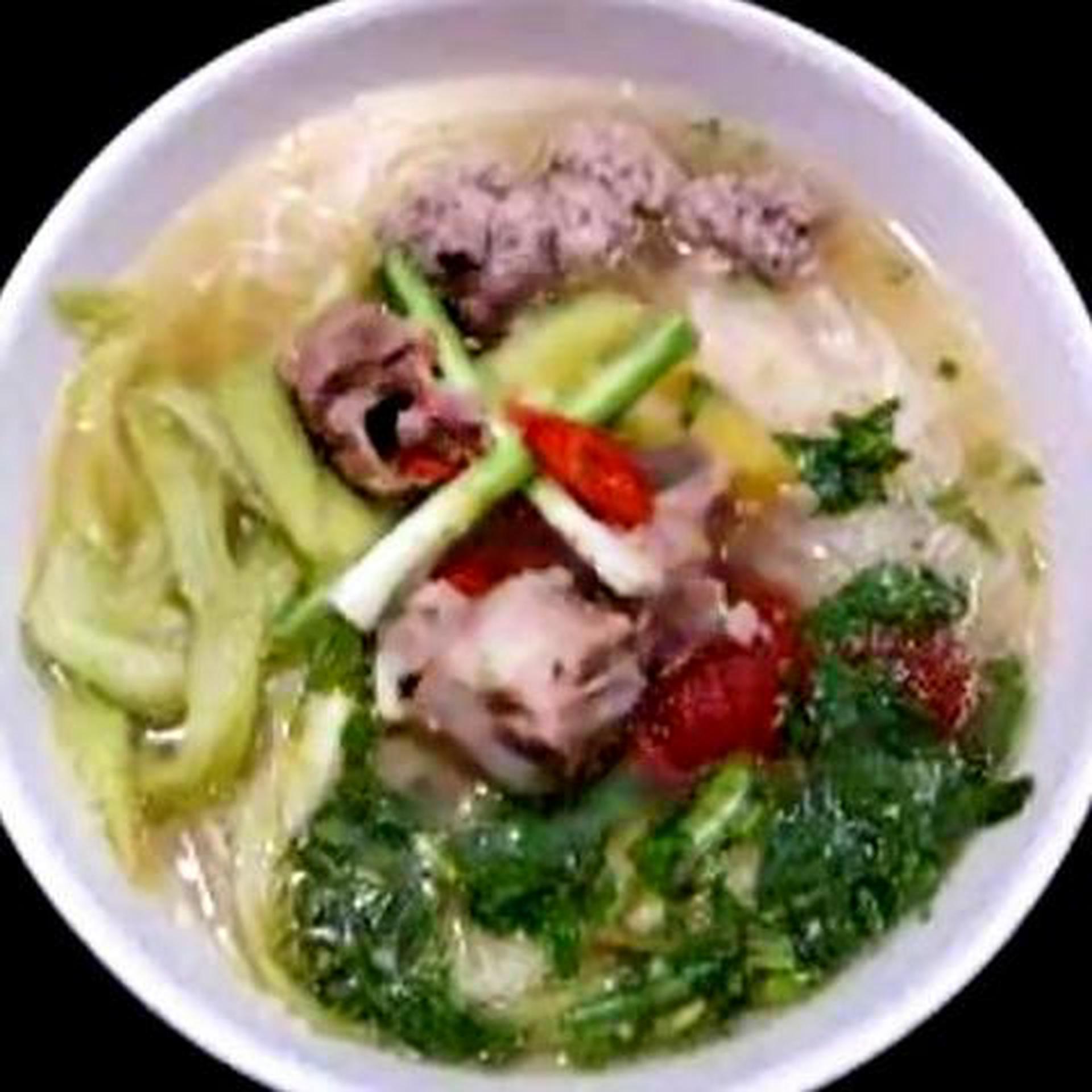 Hình ảnh Bún sườn non - mọc