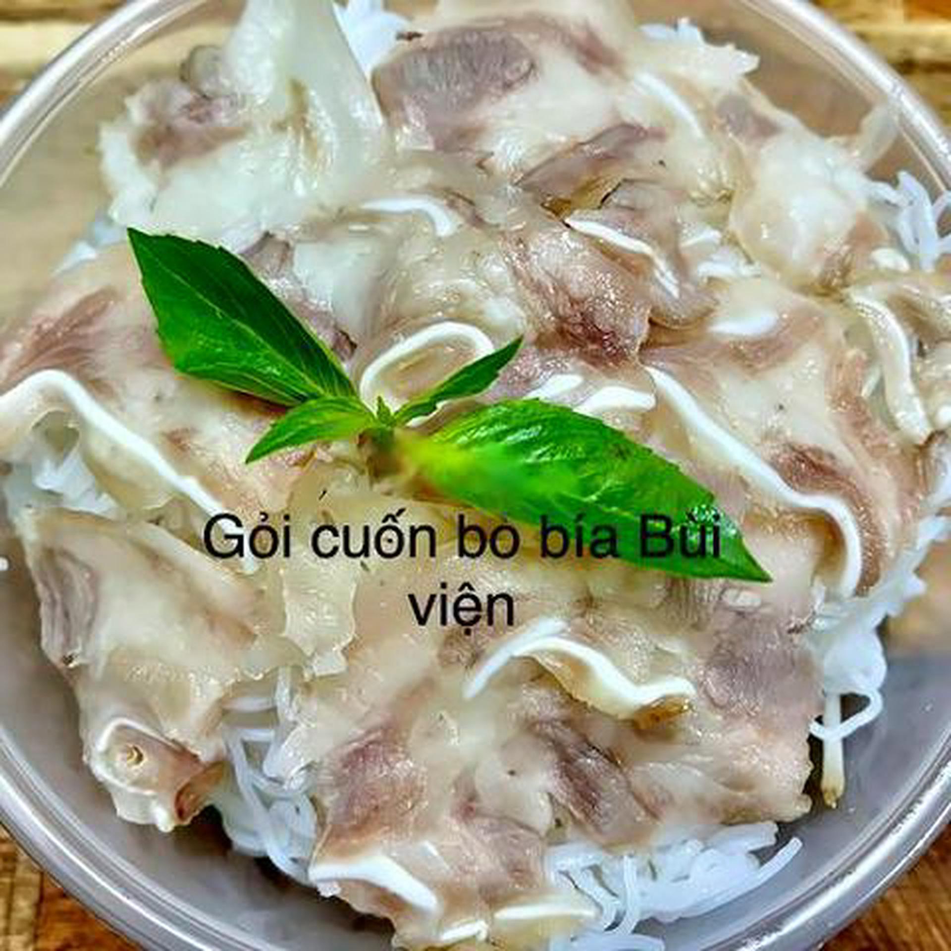 Hình ảnh Combo bún tai heo - 1 chai nước sâm nhà nấu