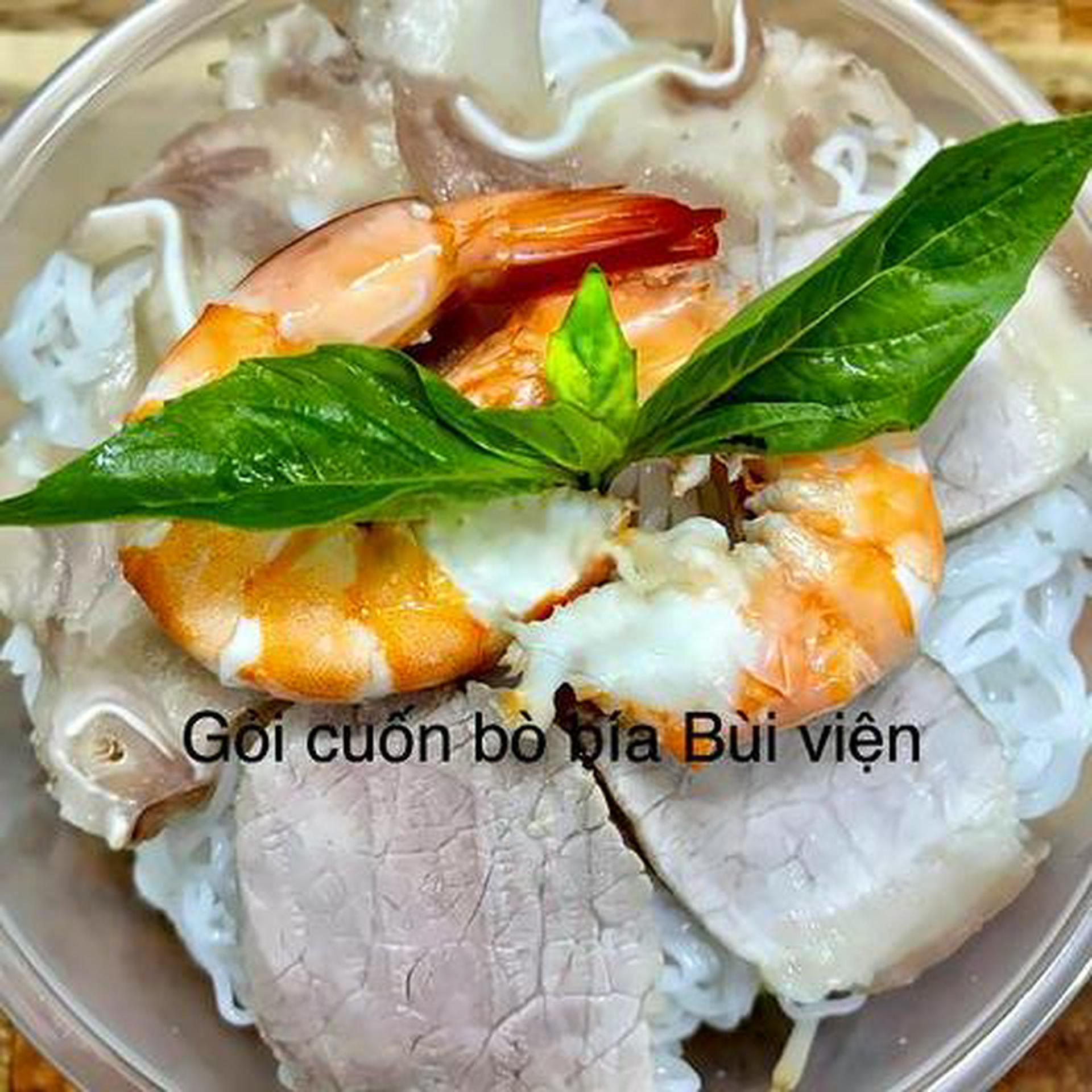 Hình ảnh Combo bún thập cẩm - 1 chai nước sâm nhà nấu