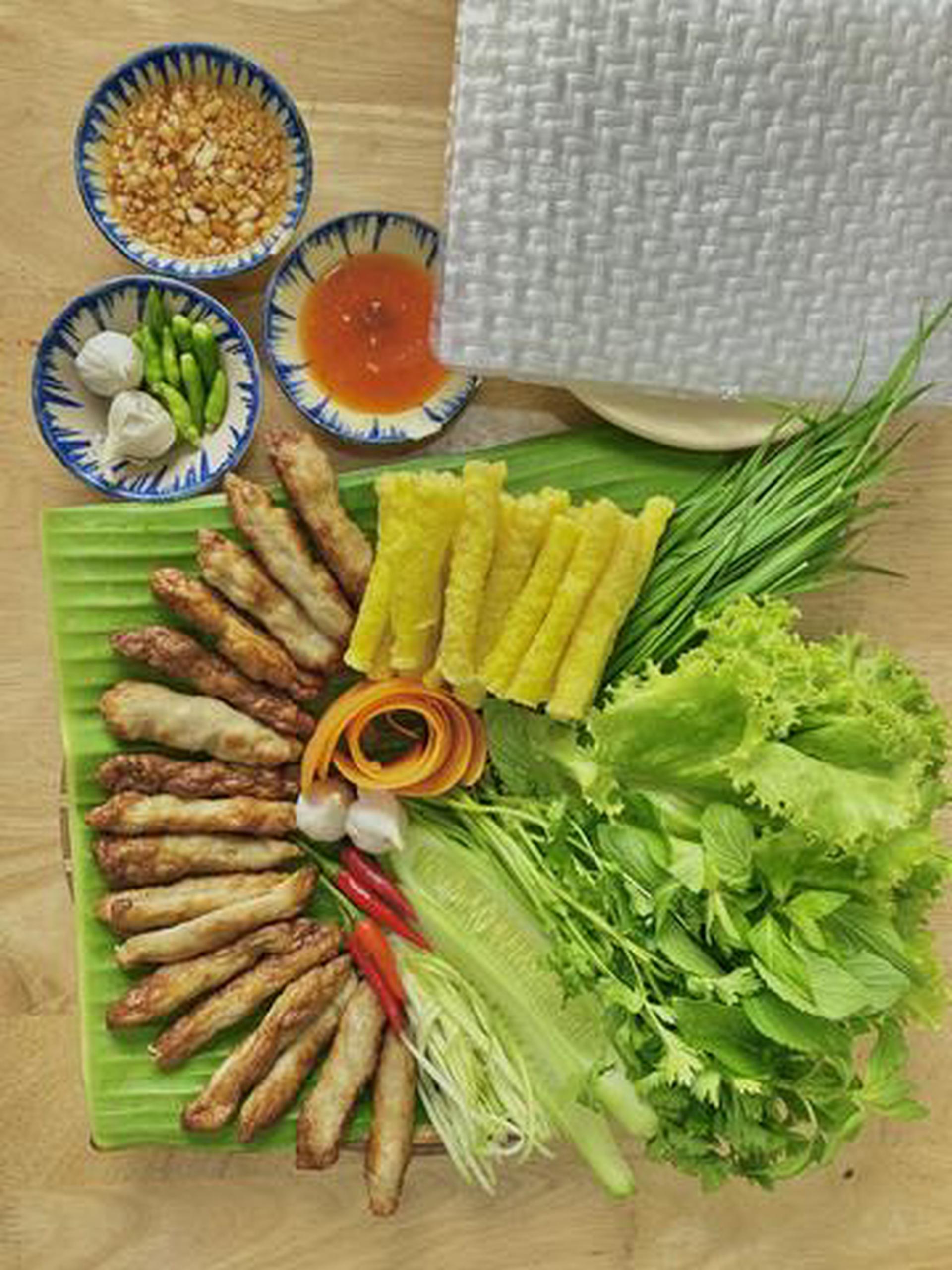 Hình ảnh Nem nướng Nha Trang - mẹt 2 người
