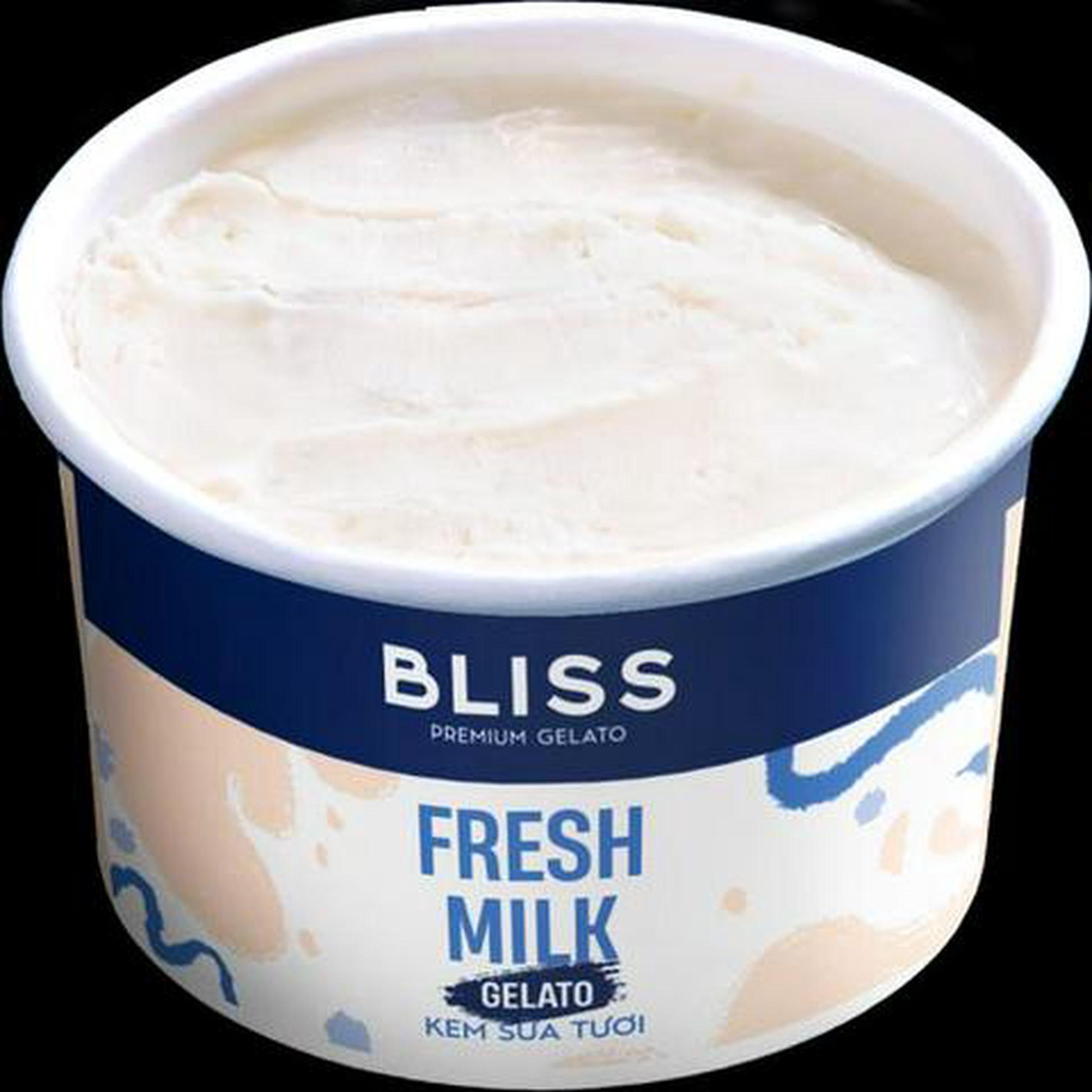Hình ảnh Kem Sữa Tươi 80ml Bliss Premium Gelato