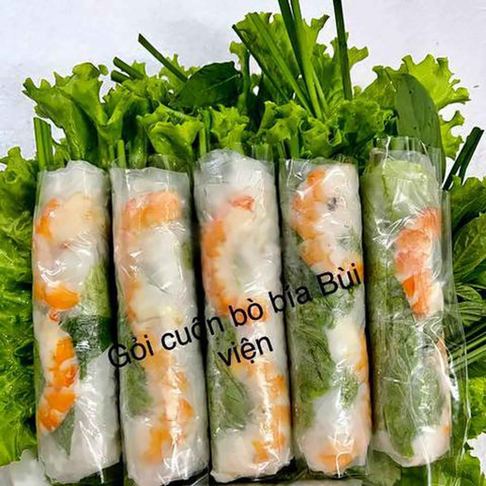 Hình ảnh ComBo 5 cuốn gỏi tôm
