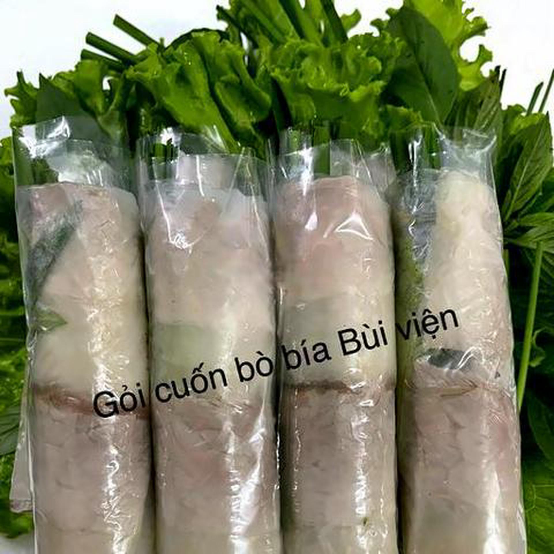 Hình ảnh ComBo 5 cuốn gỏi thịt không
