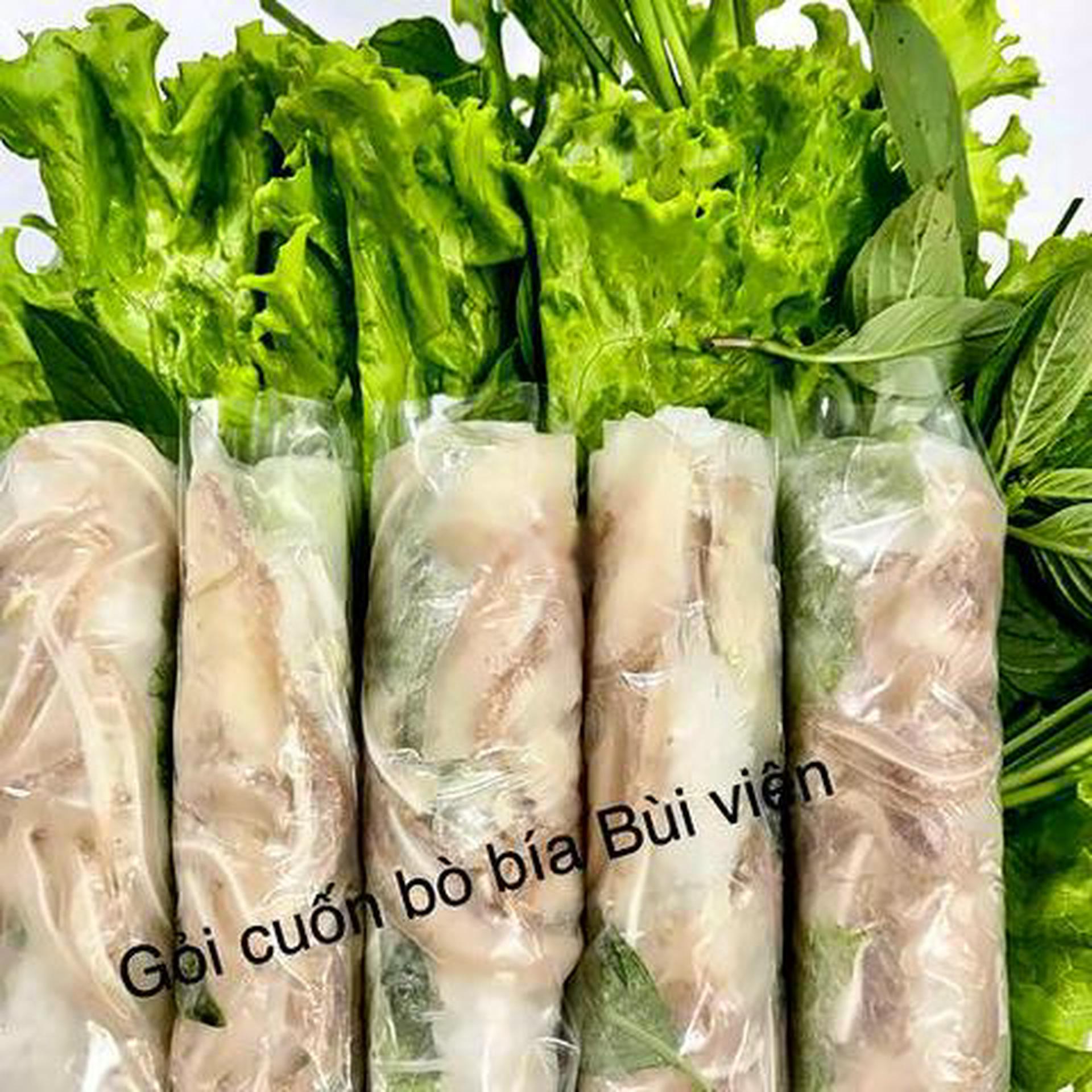 Hình ảnh ComBo 5 cuốn gỏi tai heo