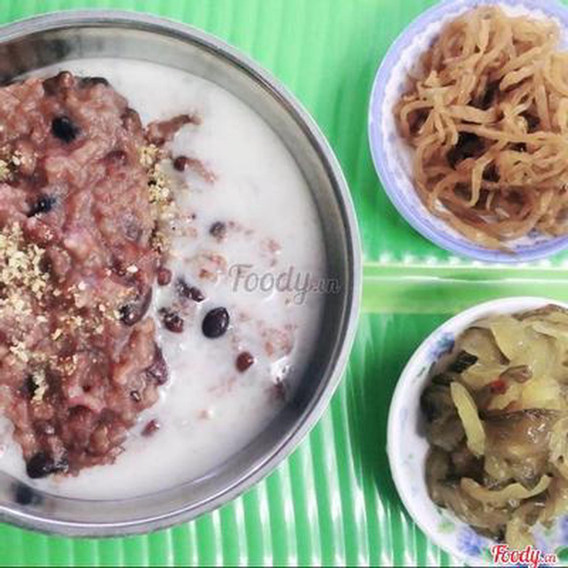 Hình ảnh Cháo đậu - dưa muối
