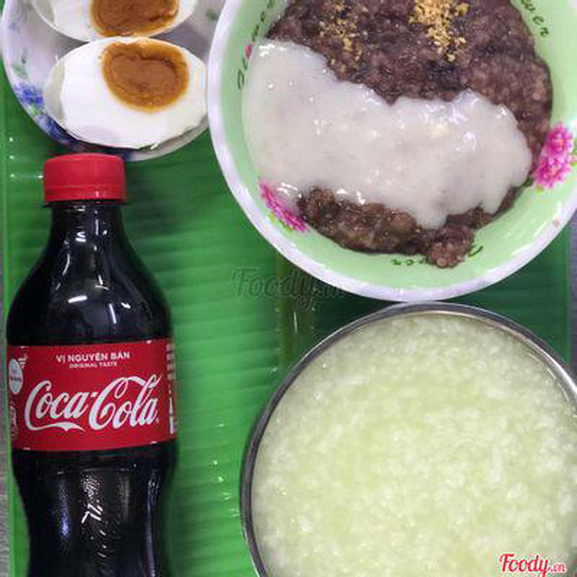 Hình ảnh Cháo trắng - cháo đậu - trứng muối