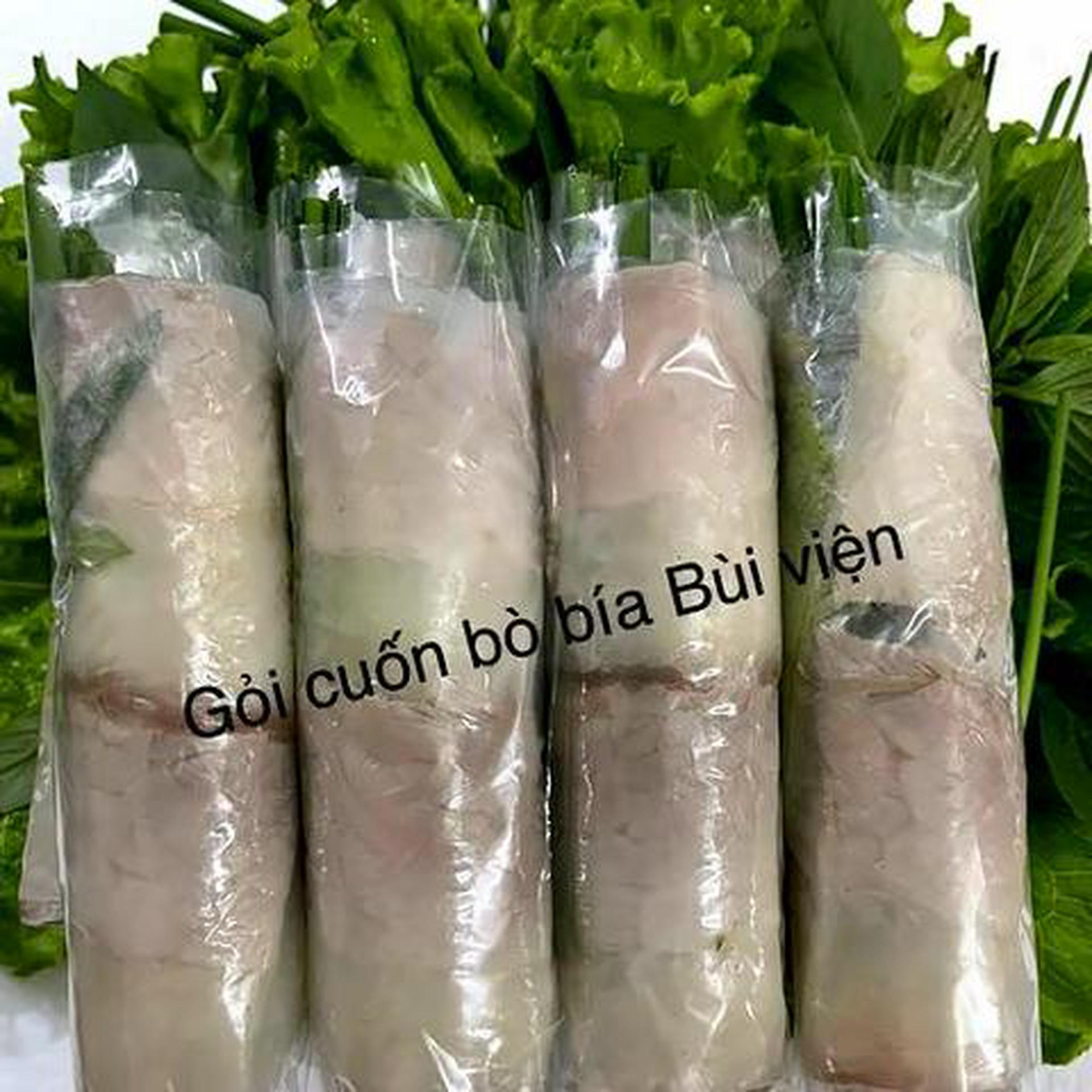 Hình ảnh ComBo 10 Cuốn gỏi thịt không