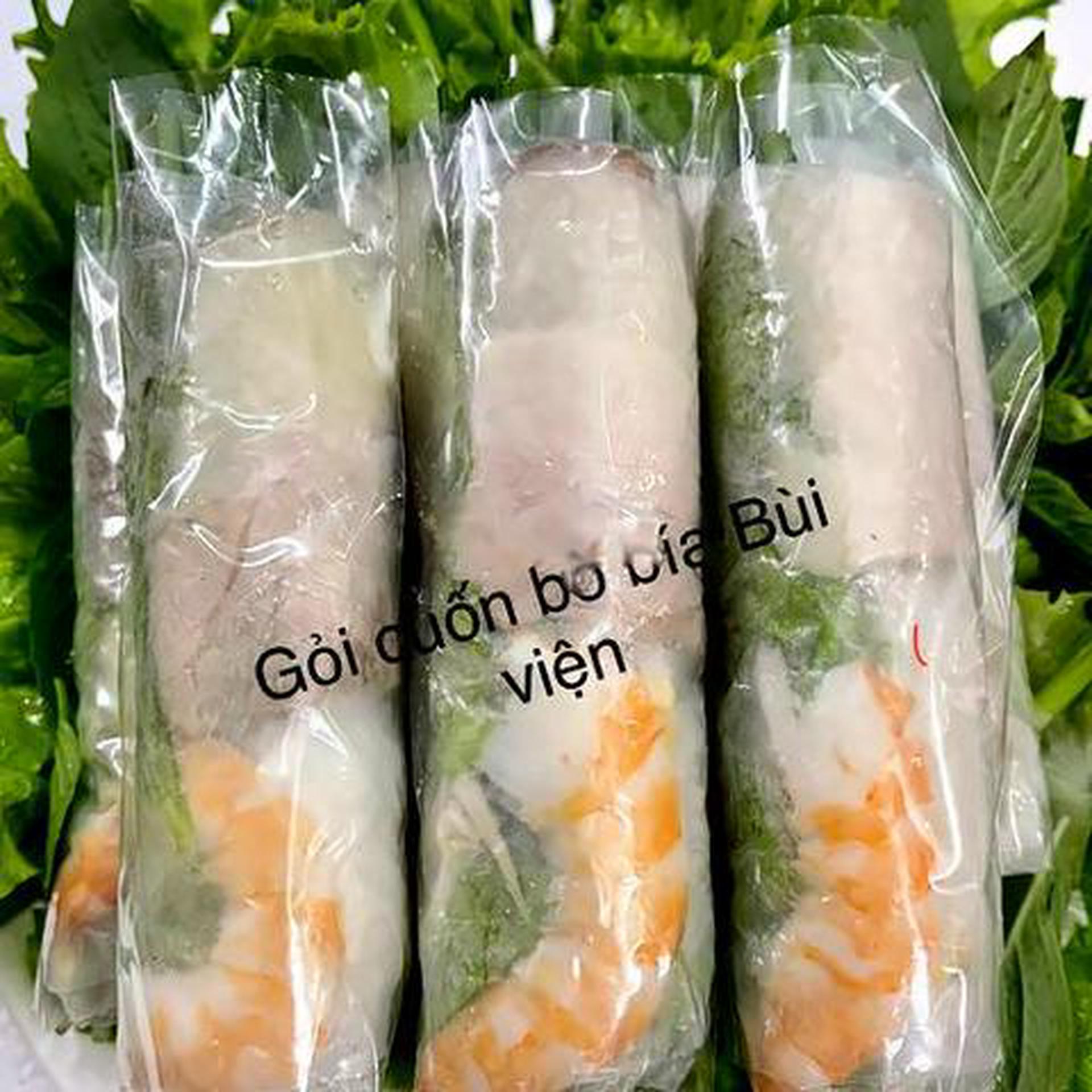 Hình ảnh ComBo 10 Cuốn Gỏi Tôm thịt