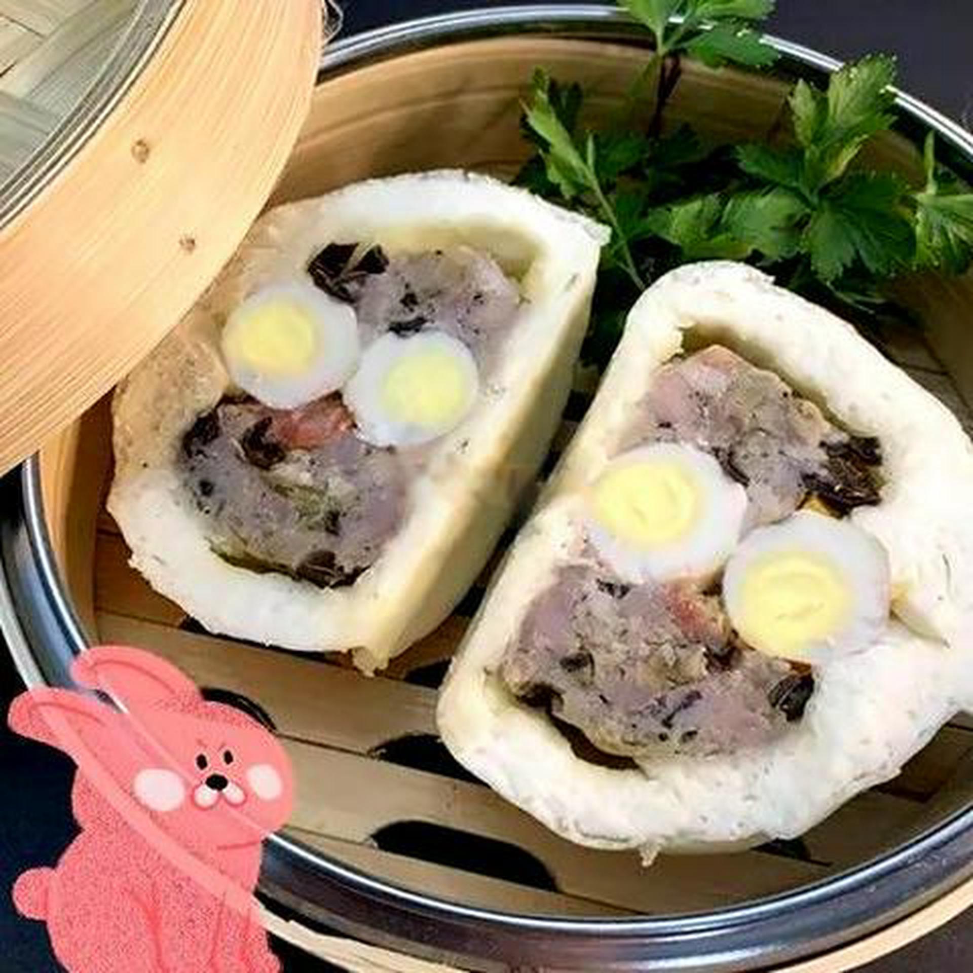 Hình ảnh Bánh Bao Thập Cẩm 2 Trứng
