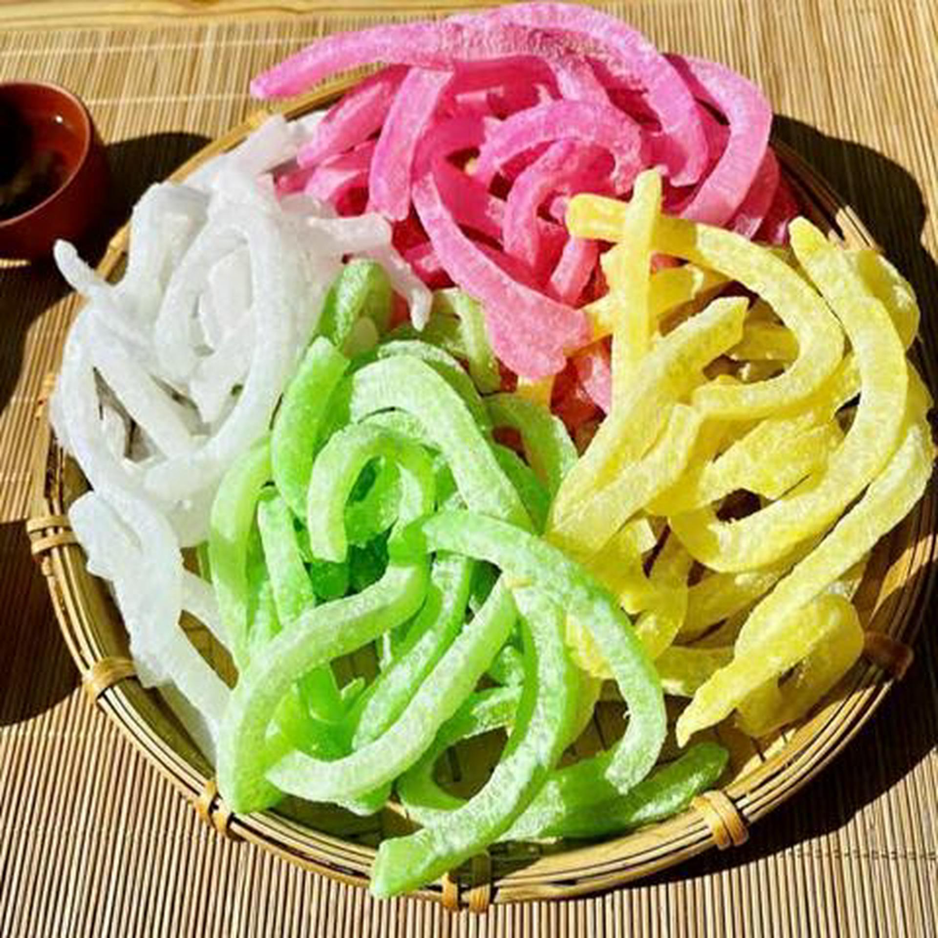 Hình ảnh 500Gram Mứt Dừa Non Mix 4 Vị Siêu Ngon 