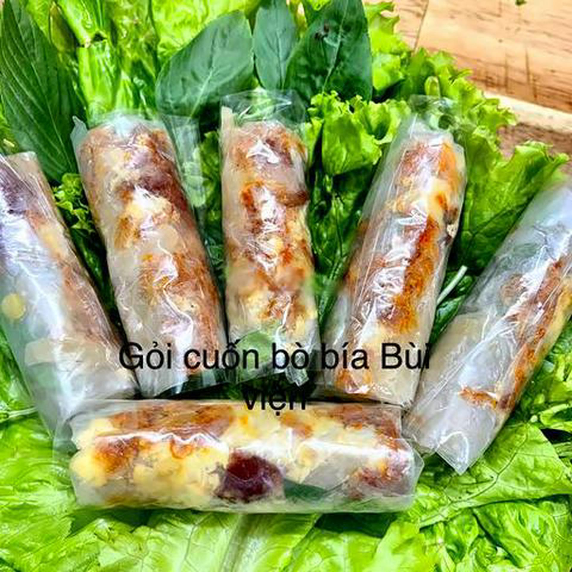 Hình ảnh ComBo 10 Cuốn Bò Bía