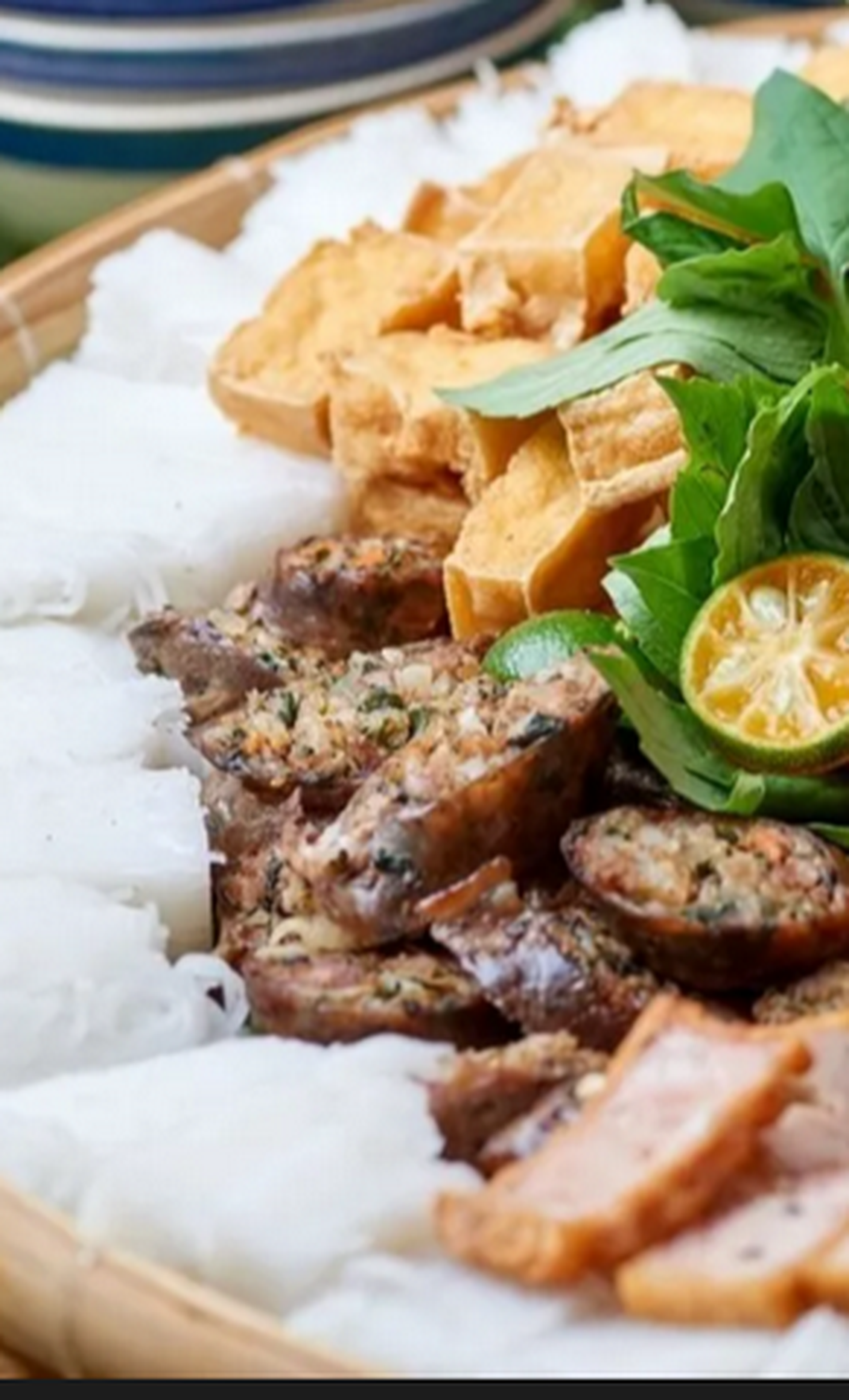 Hình ảnh bún đậu dồi sụn