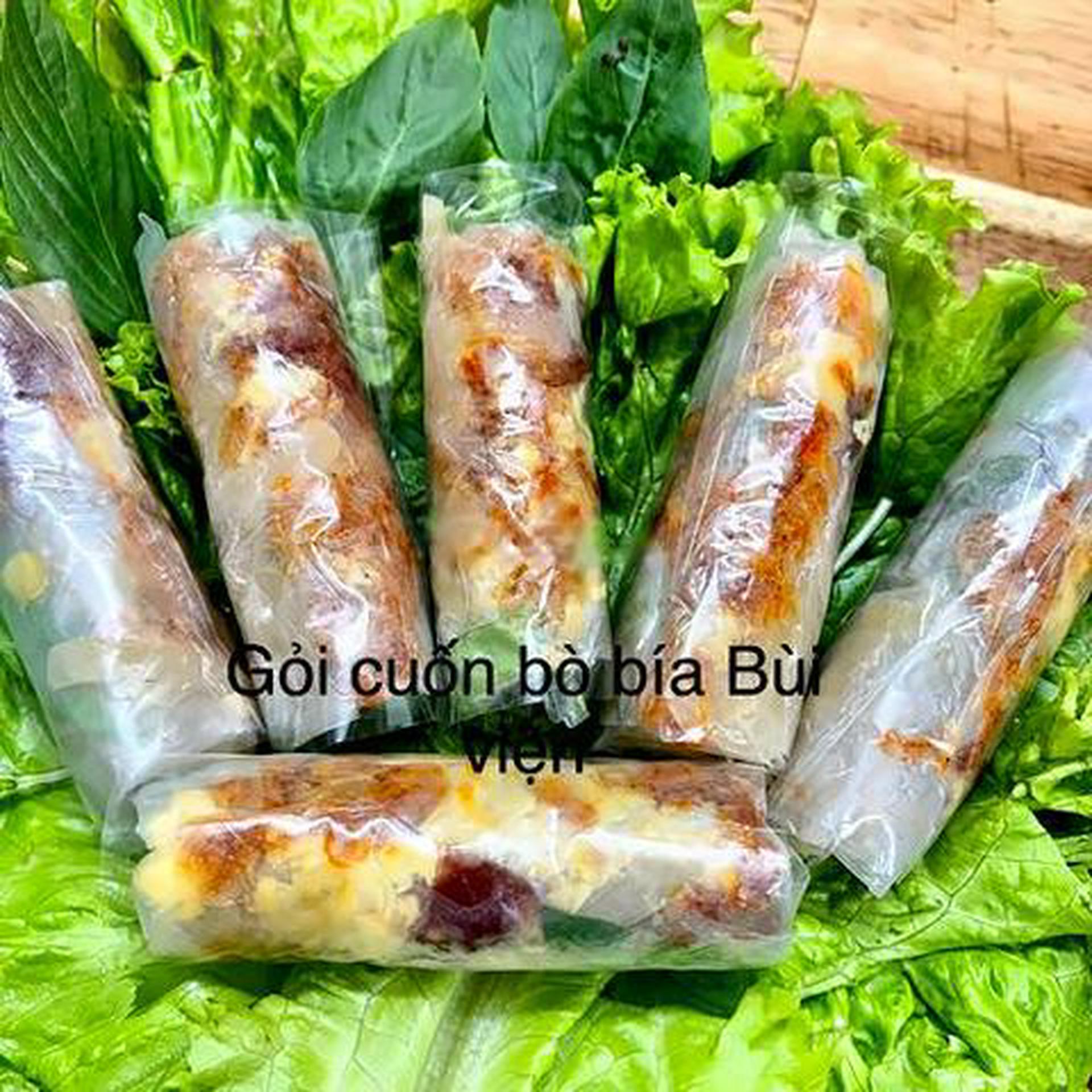 Hình ảnh Combo 20 bò bía - Kèm 1 chai nước sâm nhà nấu