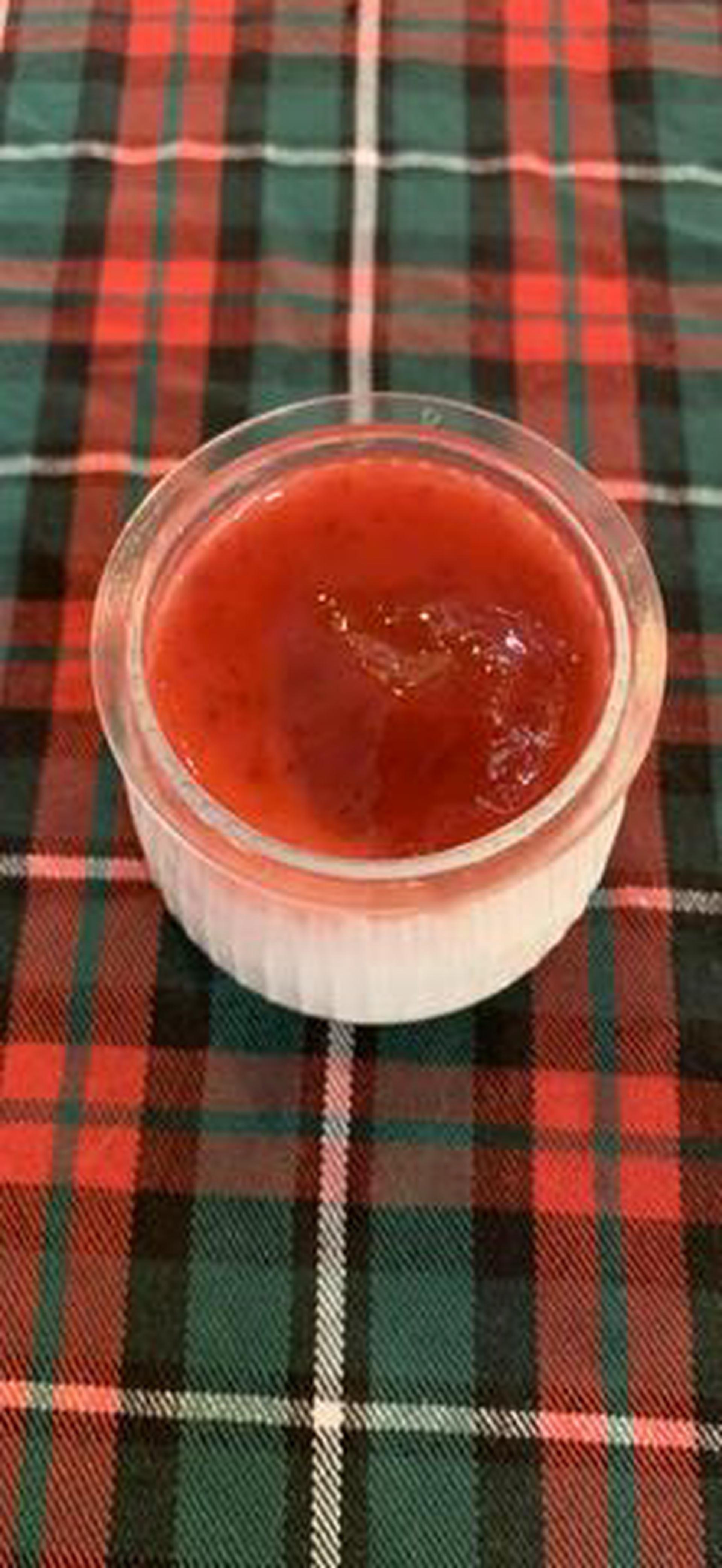 Hình ảnh Panacotta Dâu