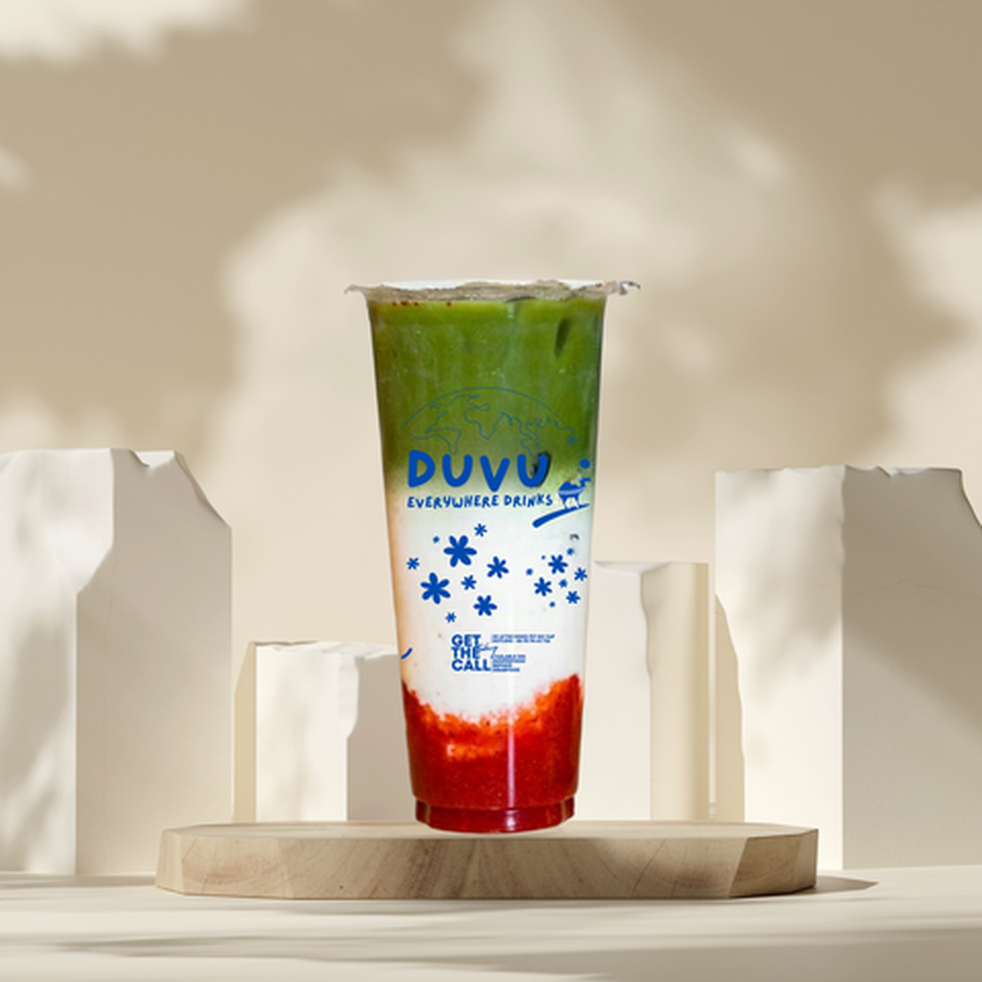 Hình ảnh Sữa Tươi Matcha Dâu 