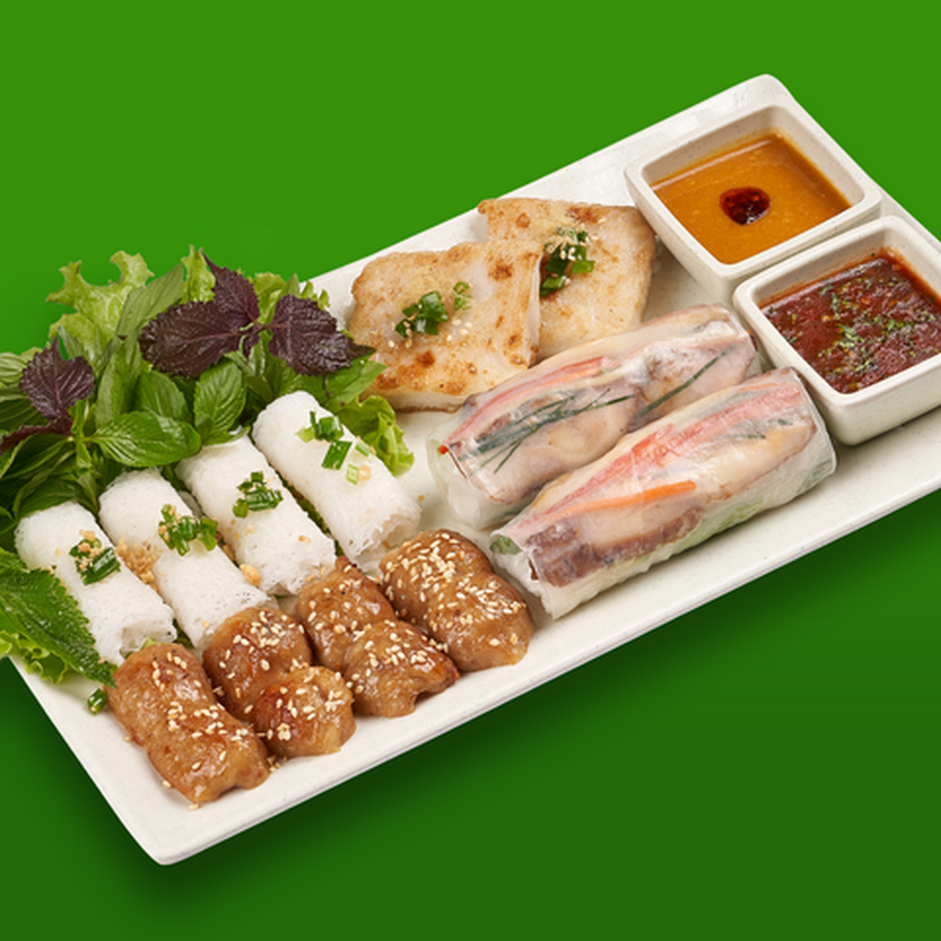 Hình ảnh Đĩa cuốn 3 vị