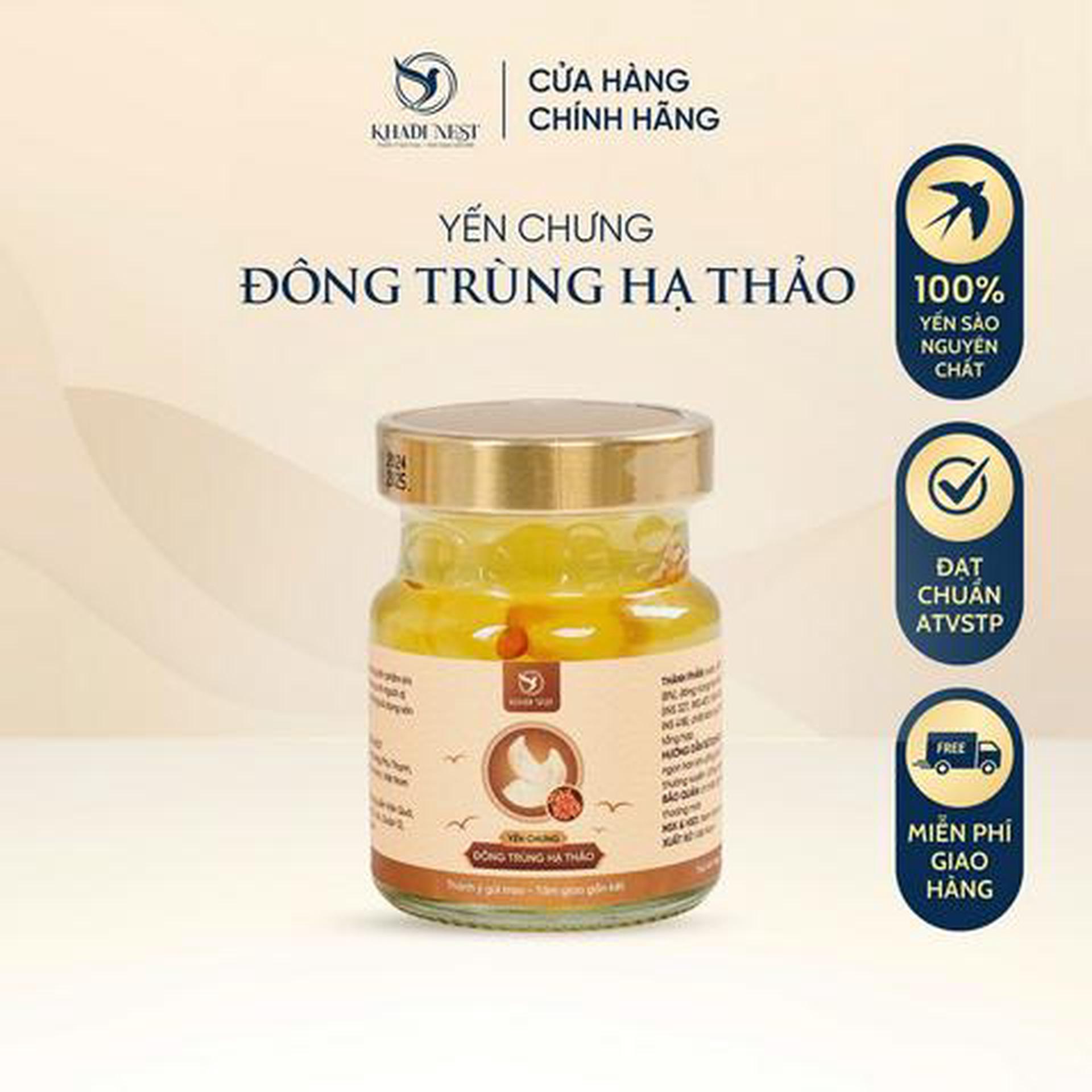 Hình ảnh Yến chưng đông trùng hạ thảo - 1 hũ