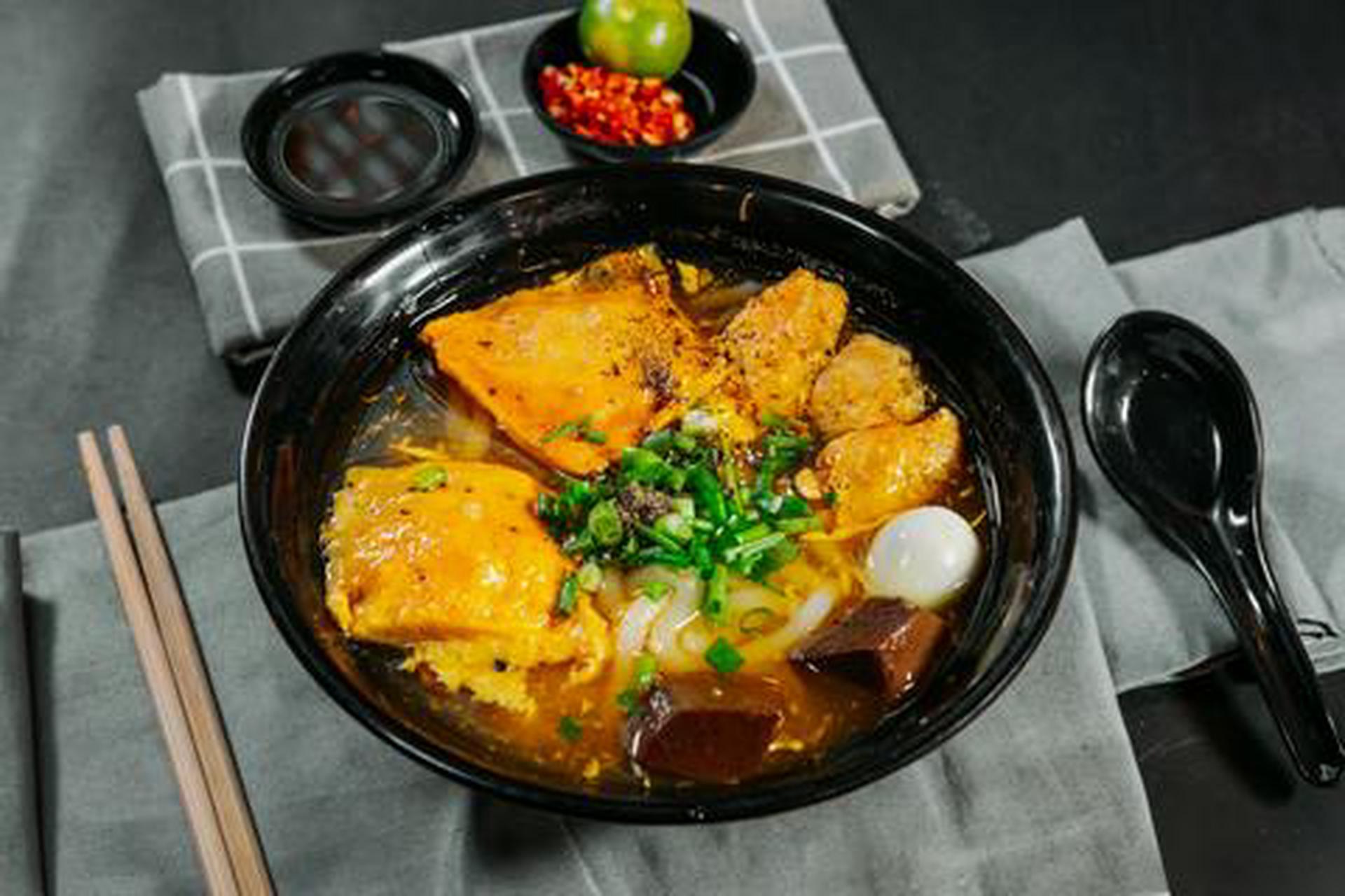 Hình ảnh Bánh canh cúm - chả