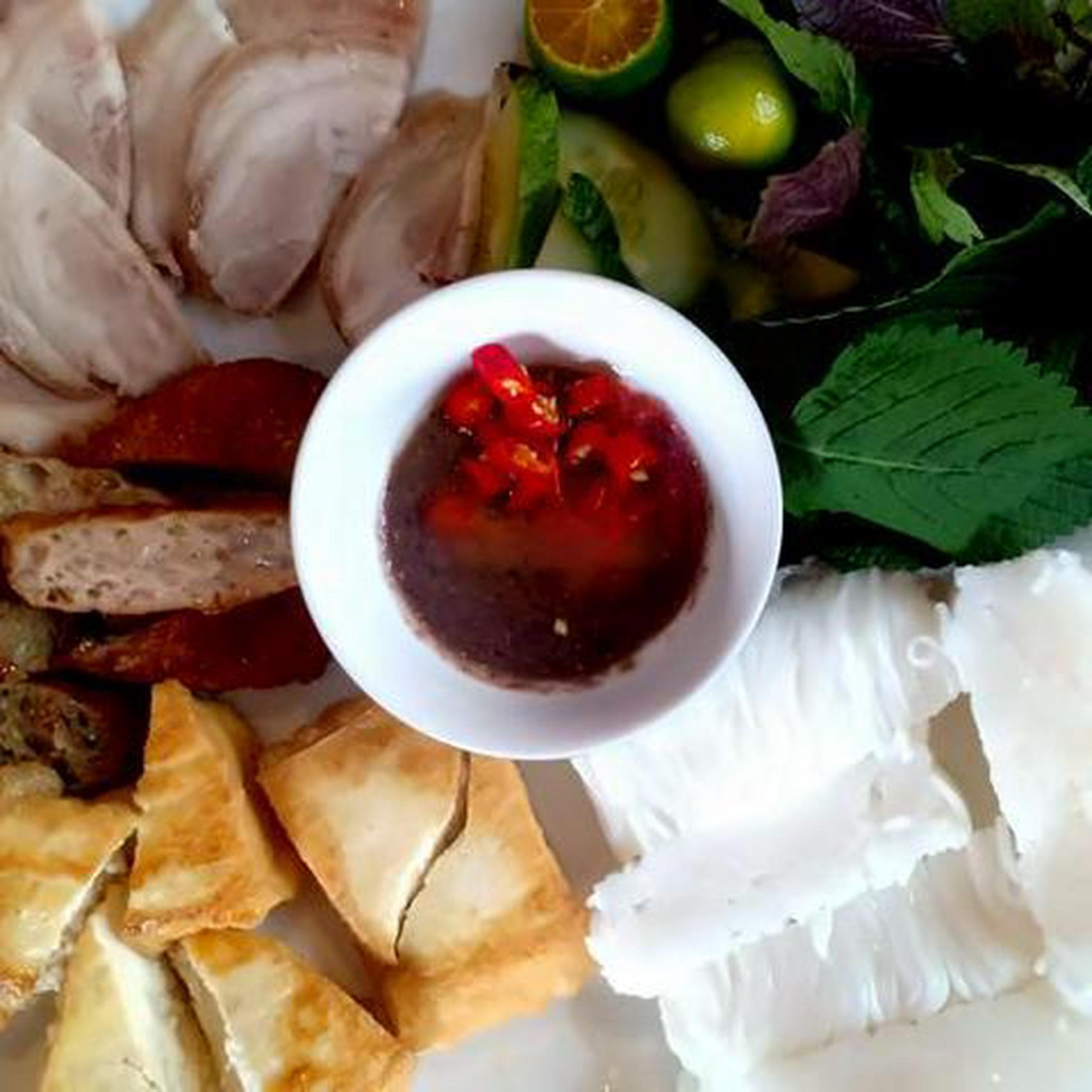Hình ảnh Bún đậu mắm tôm.
