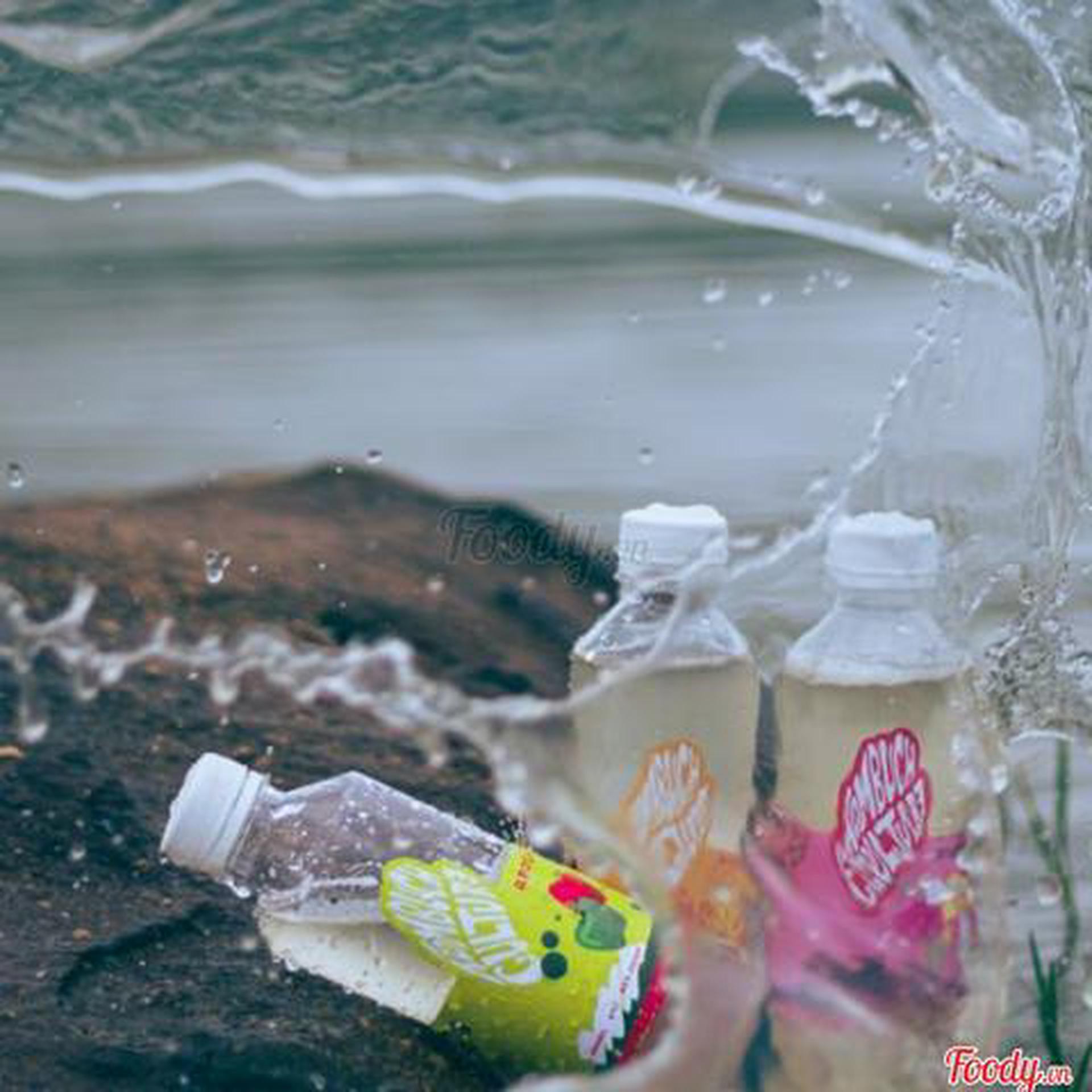 Hình ảnh Kombucha bottled lúa mạch