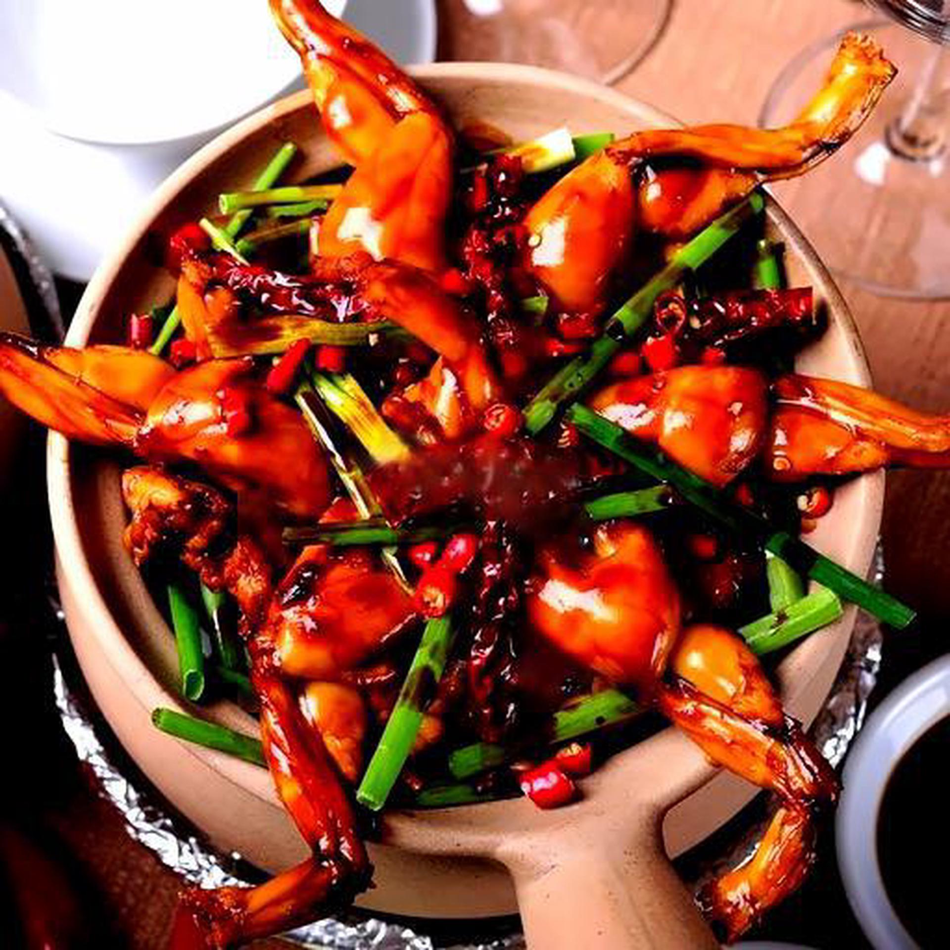 Hình ảnh Cháo hương mai quế + ếch kho sả - 2 con 