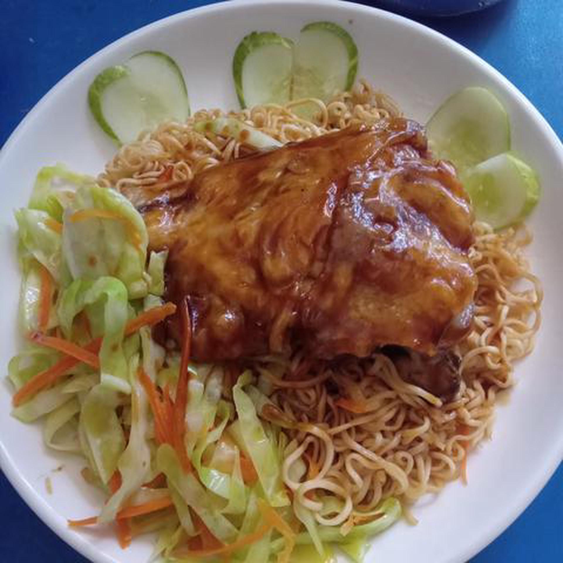 Hình ảnh Mì gà sốt Teriyaki 