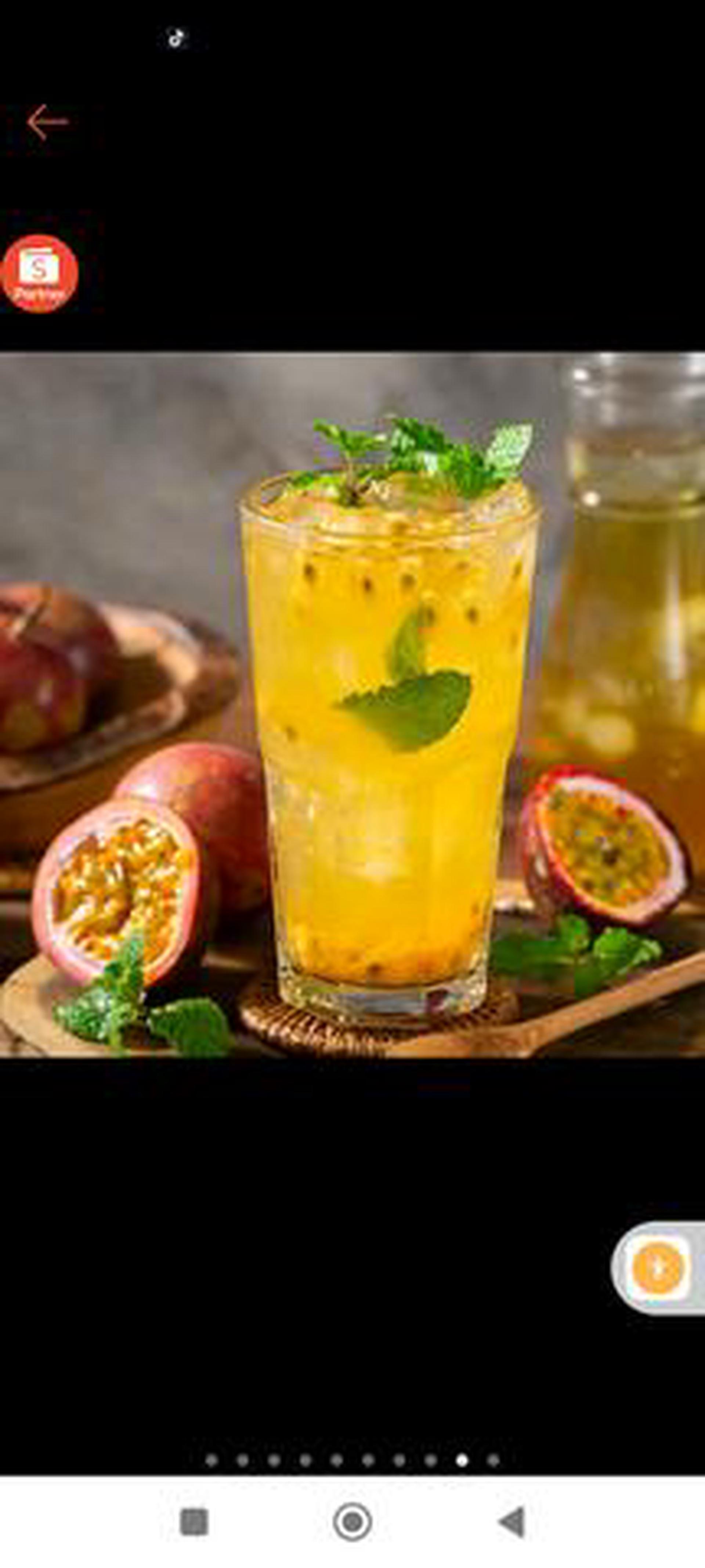 Hình ảnh Trà Chanh Dây 750ml