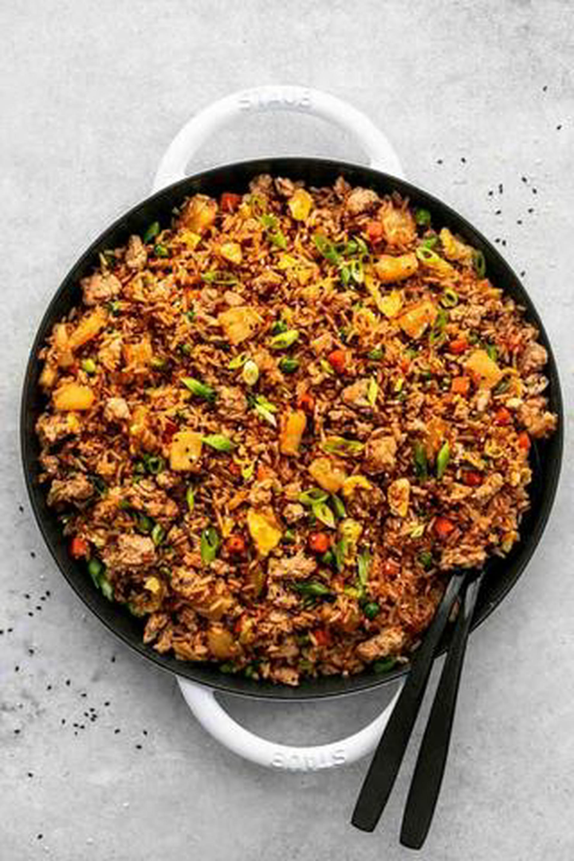 Hình ảnh Cơm chiên bò bằm rau củ