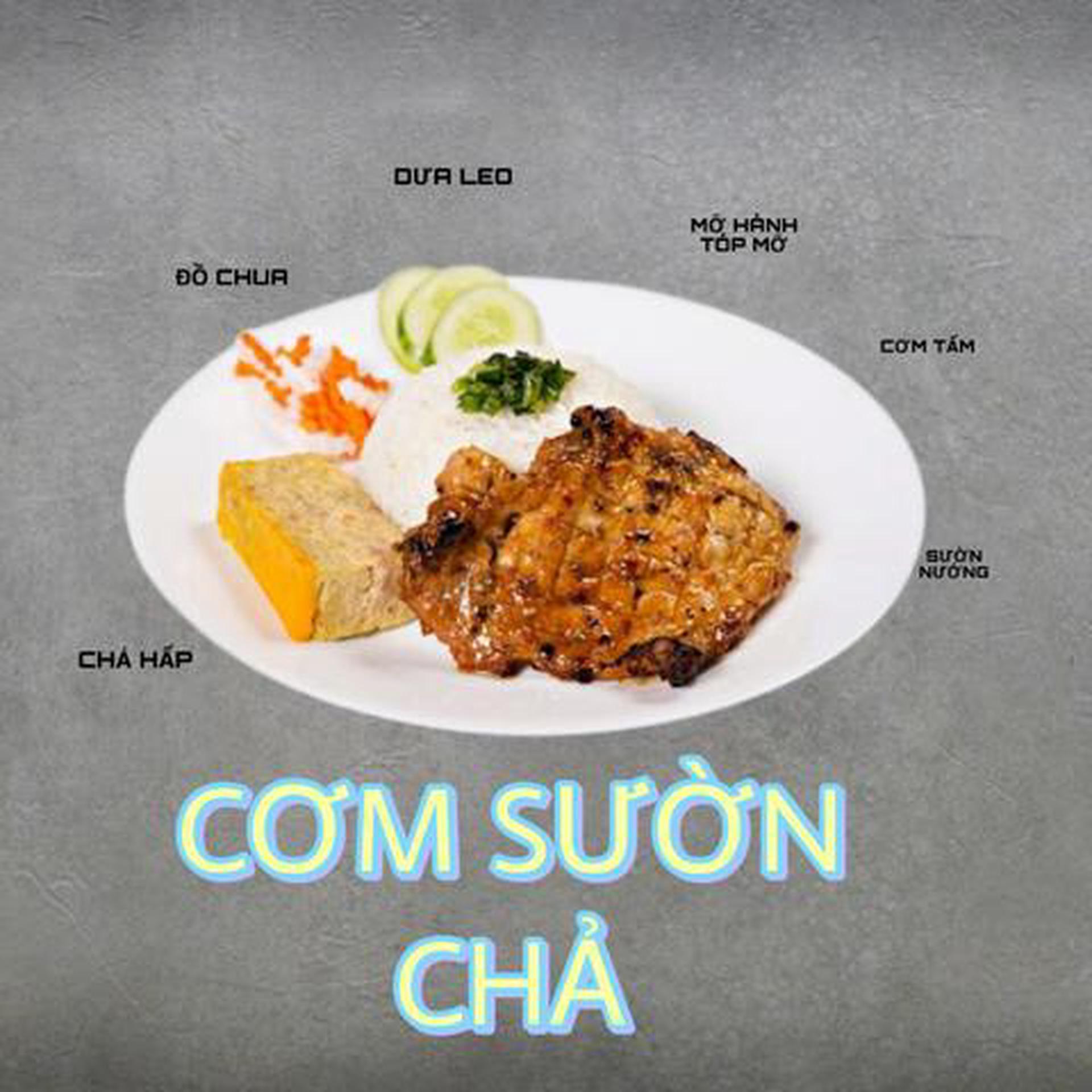 Hình ảnh Cơm Tấm Sườn Chả