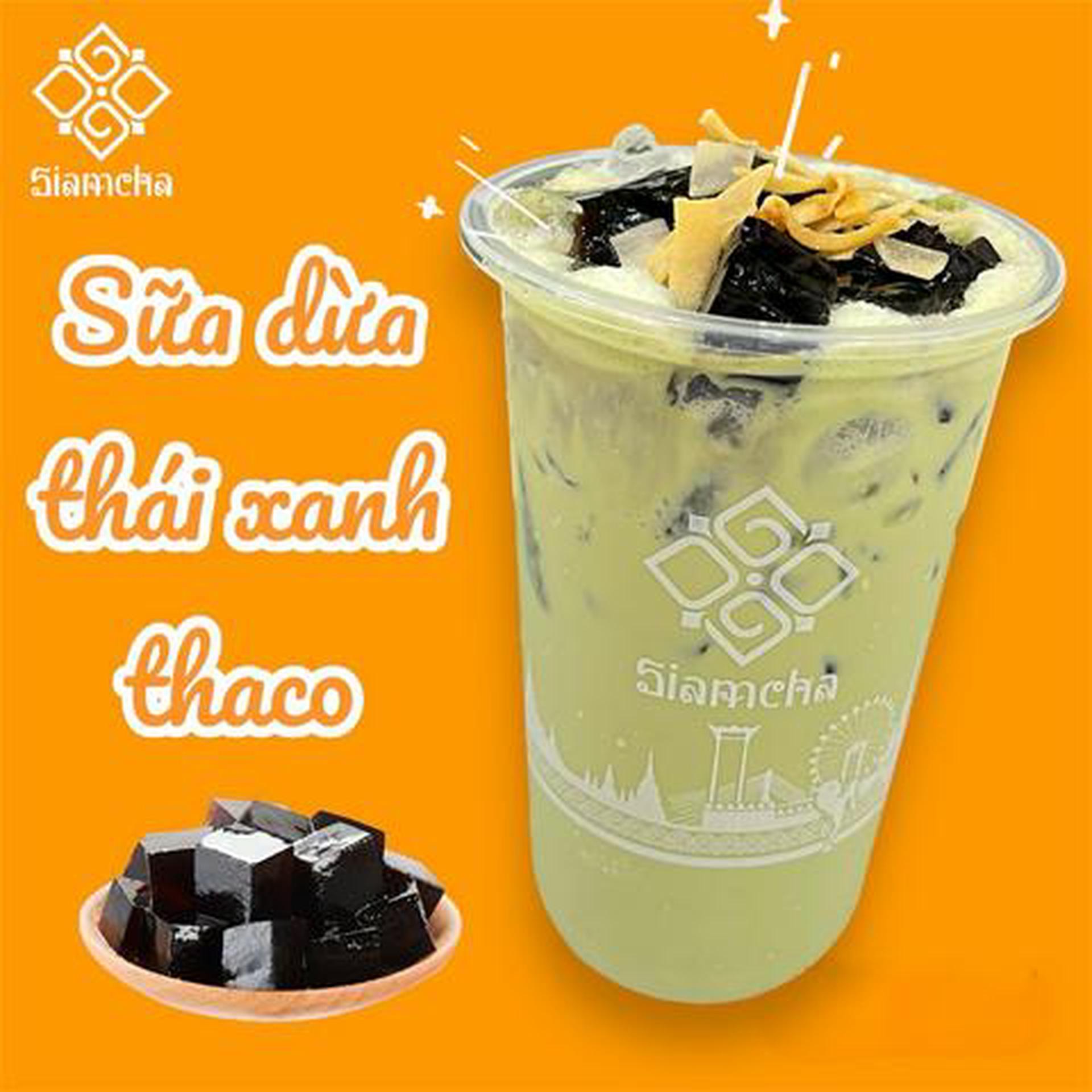 Hình ảnh Sữa dừa Thái xanh Thaco size M
