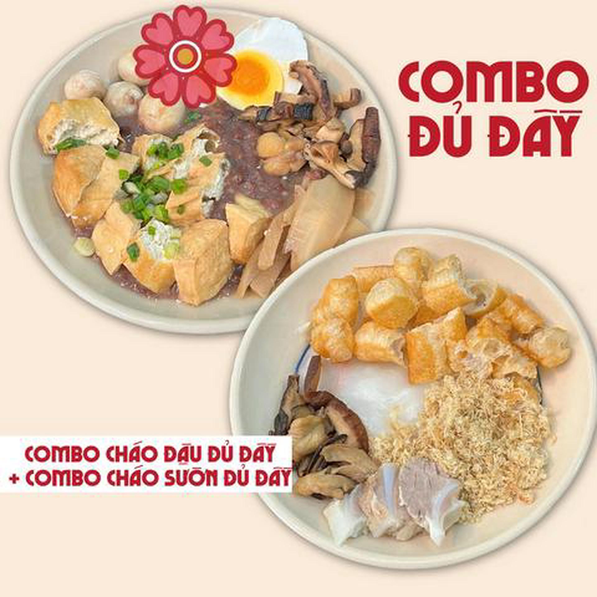 Hình ảnh COMBO Cháo Sườn Đủ Đầy + Cháo Đậu Cà Đủ Đầy