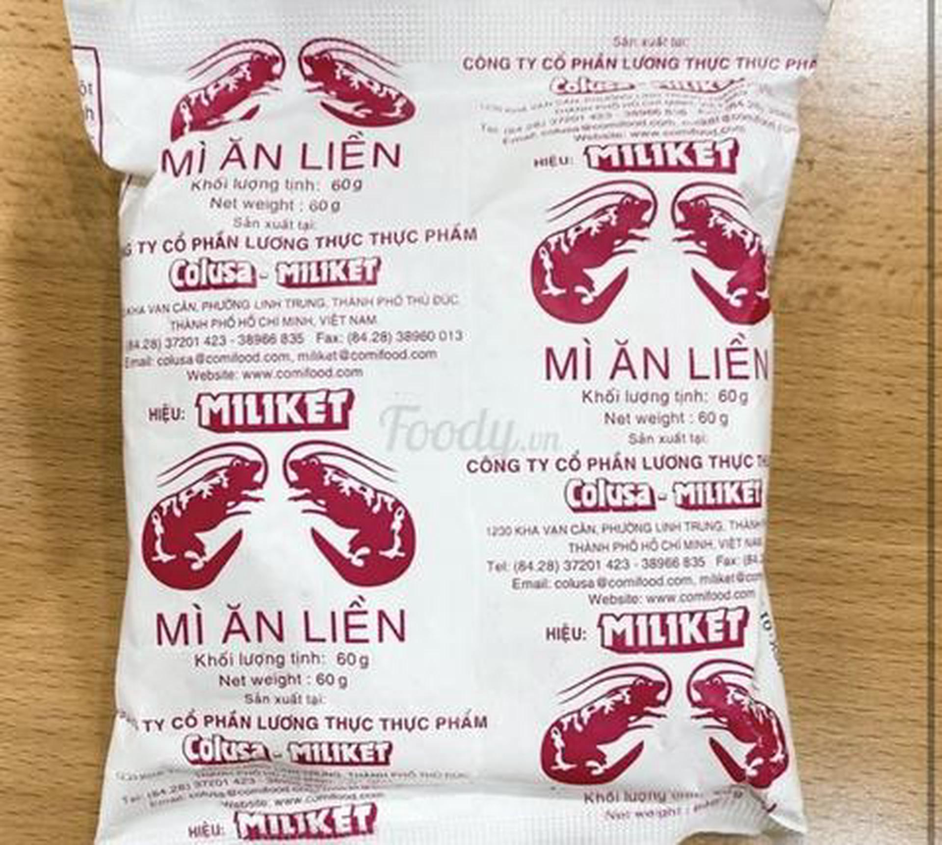 Hình ảnh Mì tôm kèm rau, giá, nước