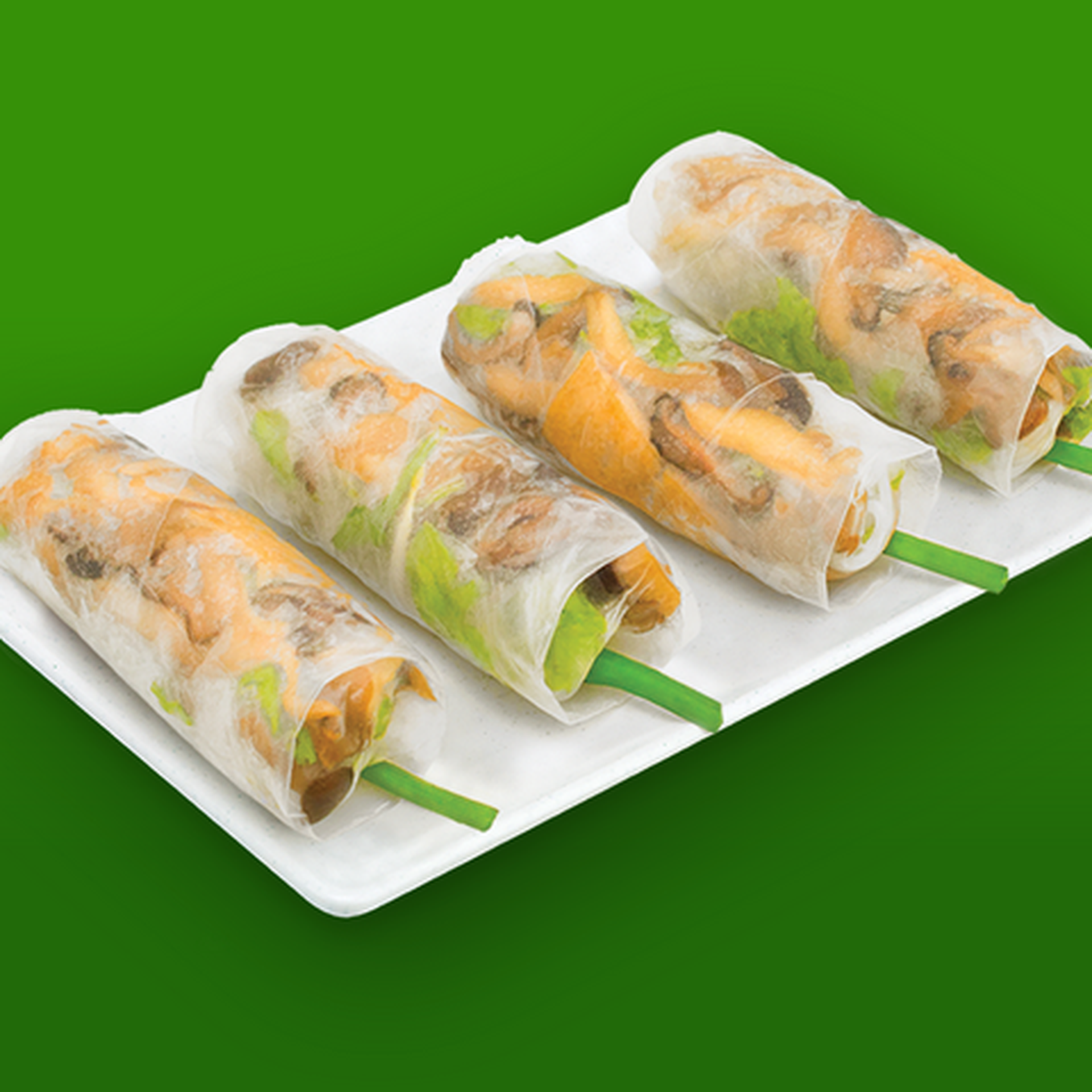 Hình ảnh Gỏi cuốn nấm - 4 cuốn