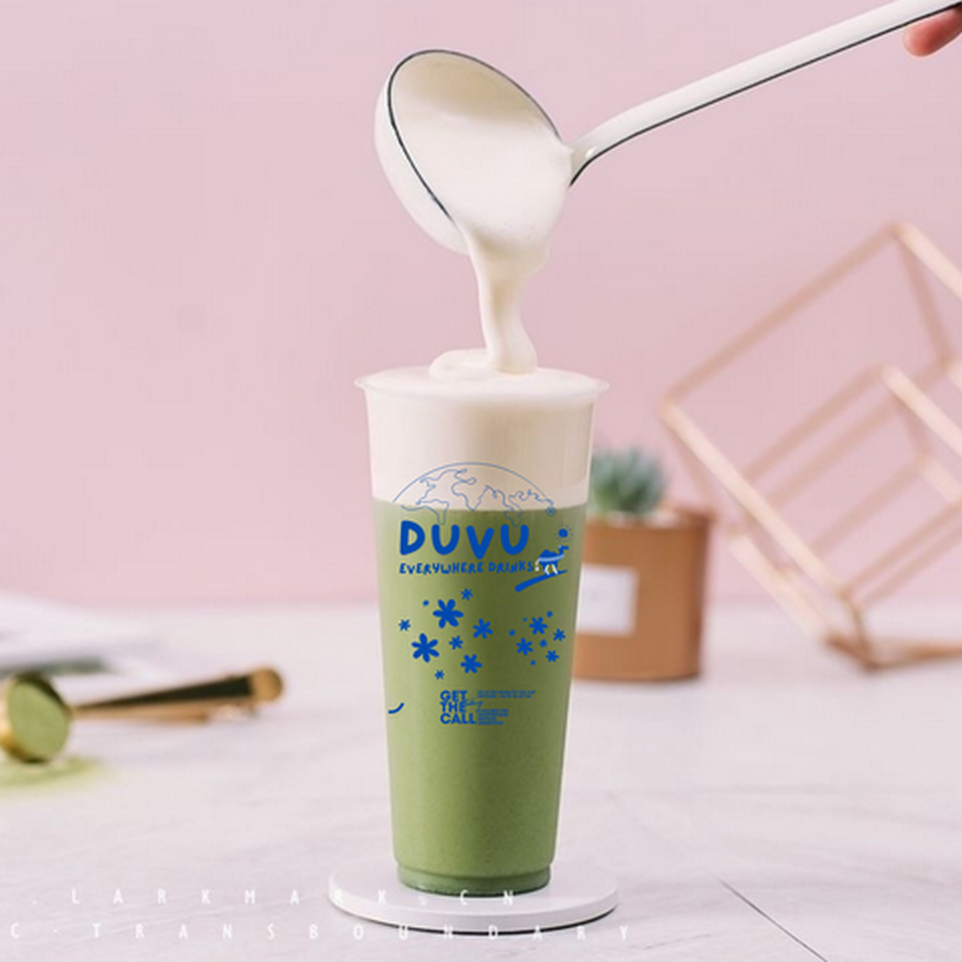 Hình ảnh Sữa Tươi Matcha Kem Cheese