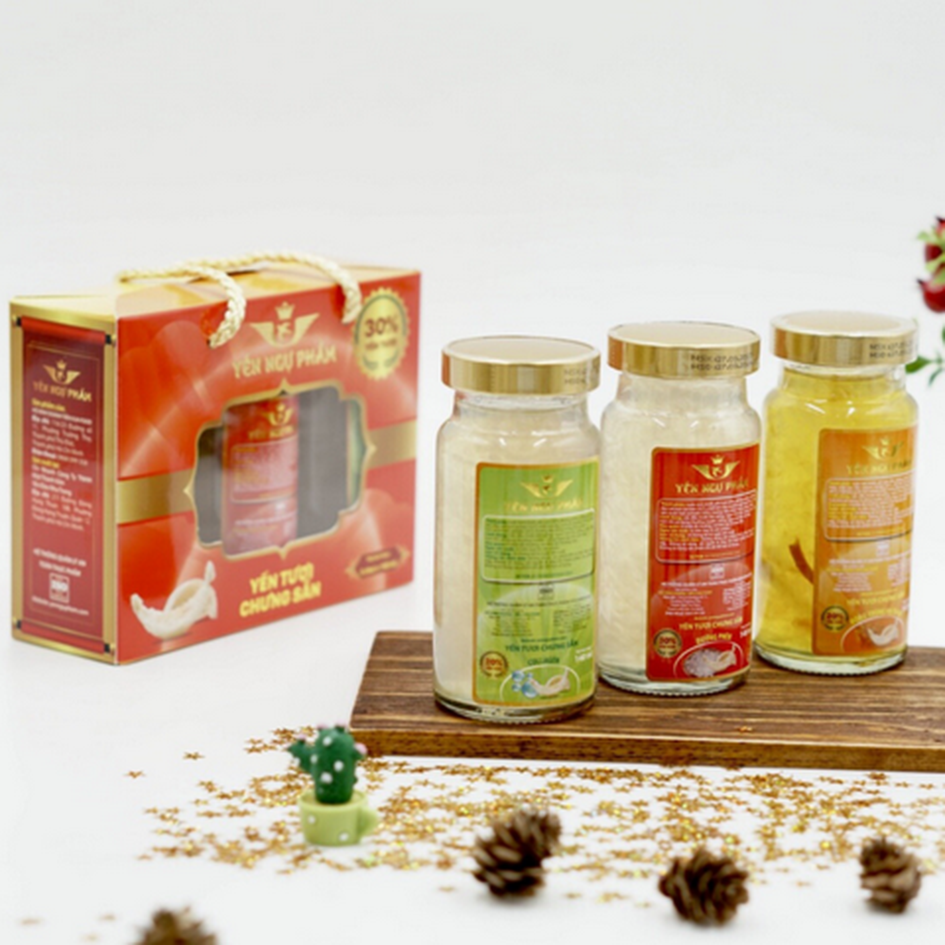 Hình ảnh Combo 5: Yến Tươi 3 Vị Chưng Sẵn 140ml