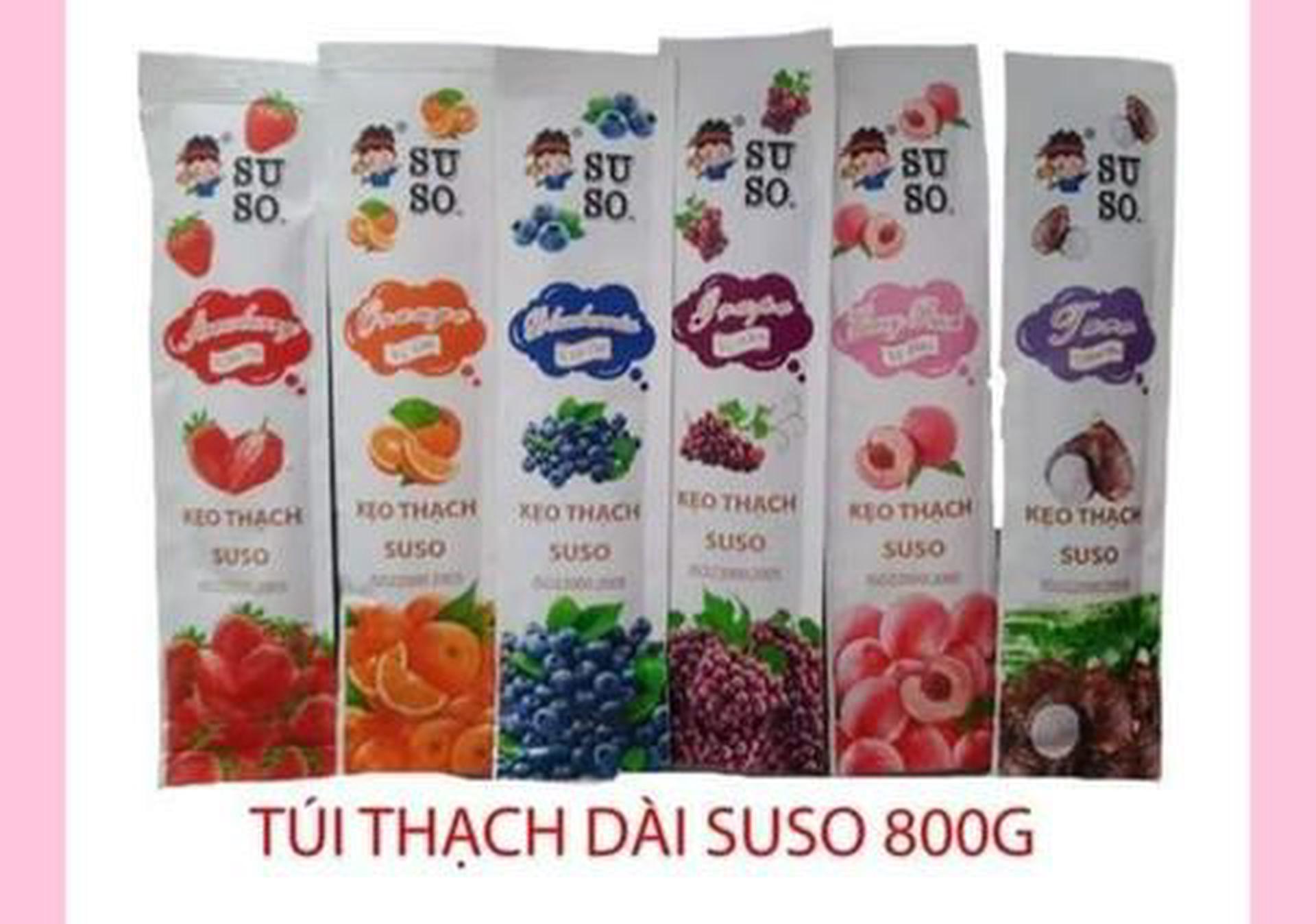 Hình ảnh Túi 800Gram Kẹo Thạch Dài Siêu Ngon 